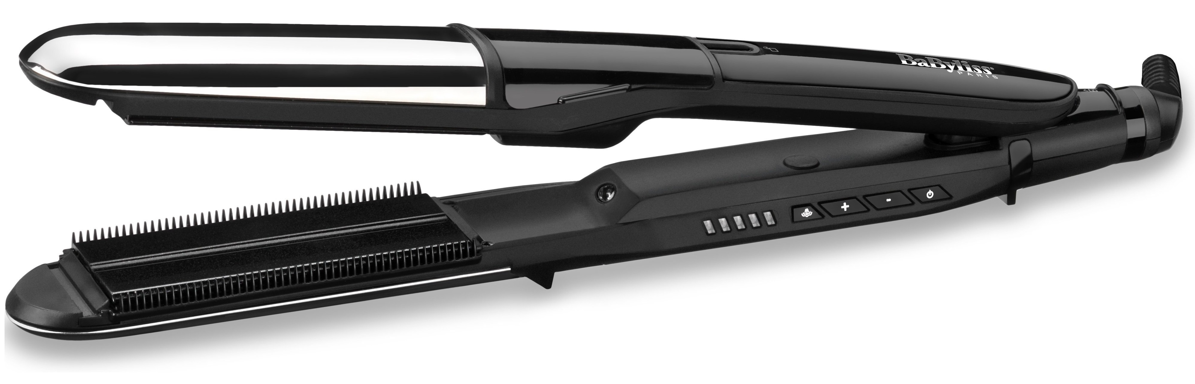 BaByliss Випрямляч, 67Вт, темп.режимів-5, 150-235С, кераміка, чорний