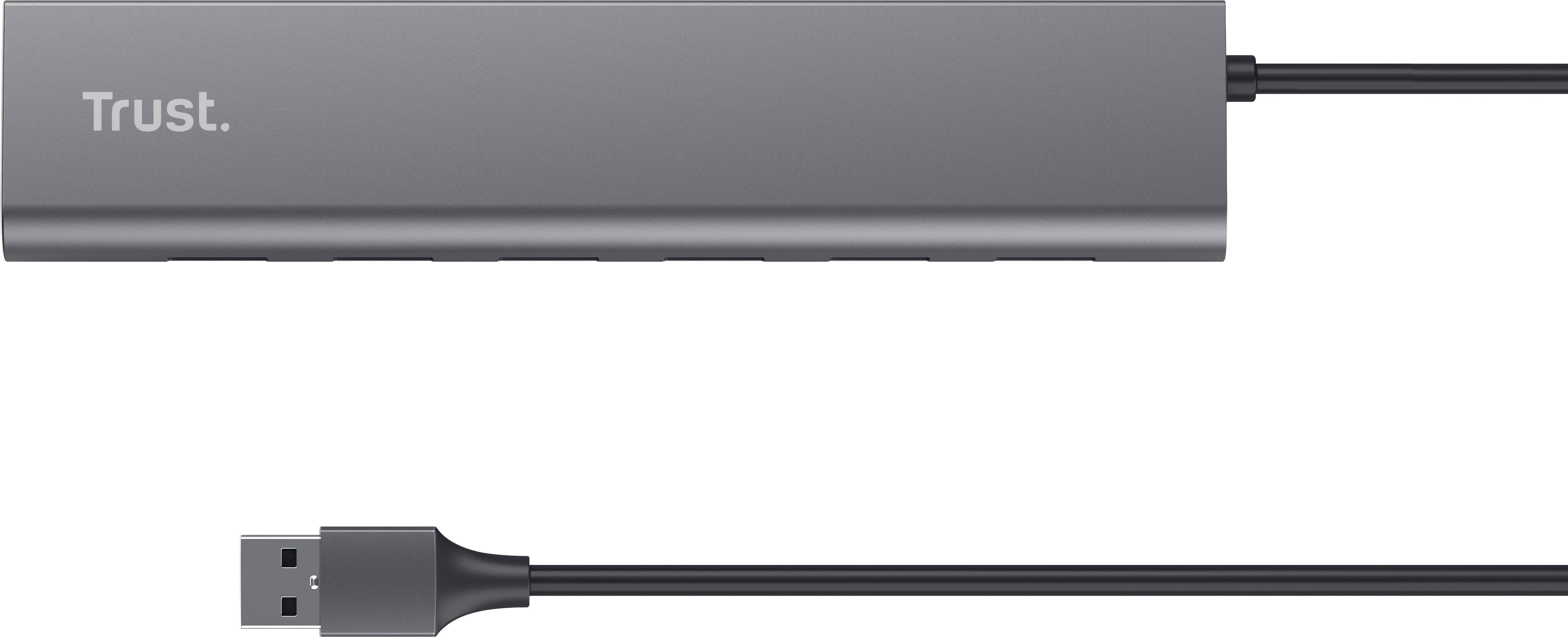 Trust USB-хаб DALYX 7-IN-1 USB-A 3.2 ALUMINIUM Trust USB-хаб DALYX 7-IN-1 USB-A 3.2 ALUMINIUM