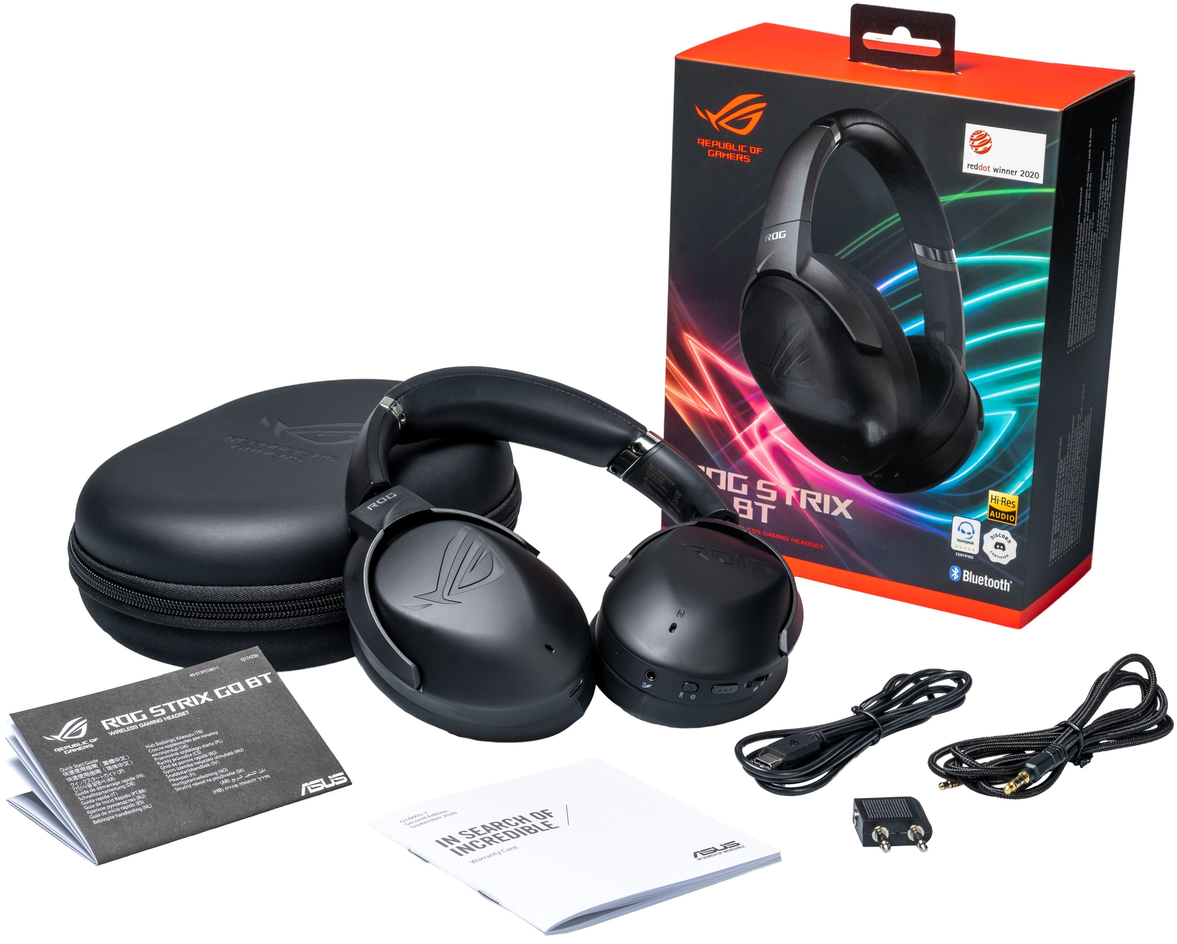 ASUS ROG STRIX GO 3.5mm/BT Black