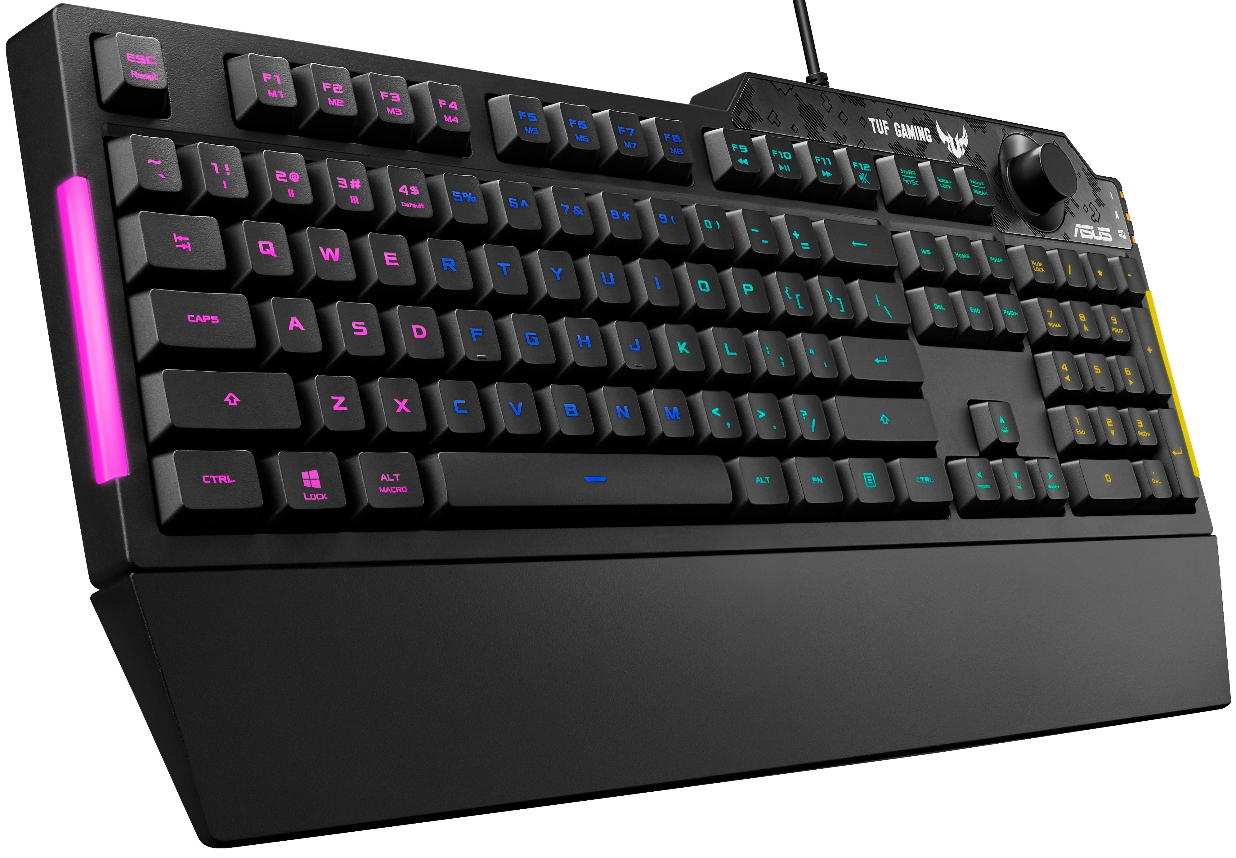 ASUS Клавіатура TUF Gaming K1 RGB 104key USB UA Black