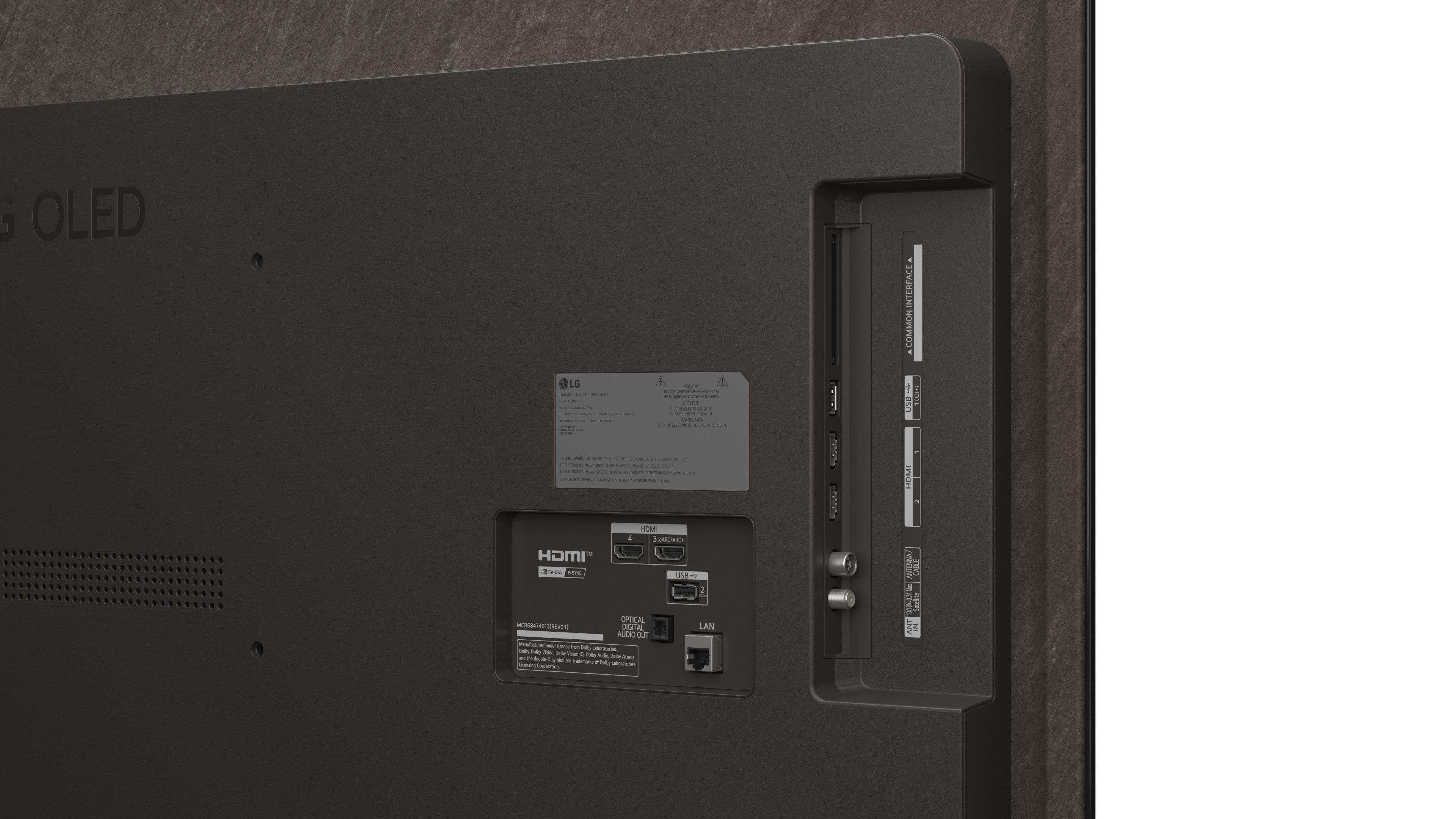 LG Телевізор 55" OLED 4K 120Hz Smart WebOS Black