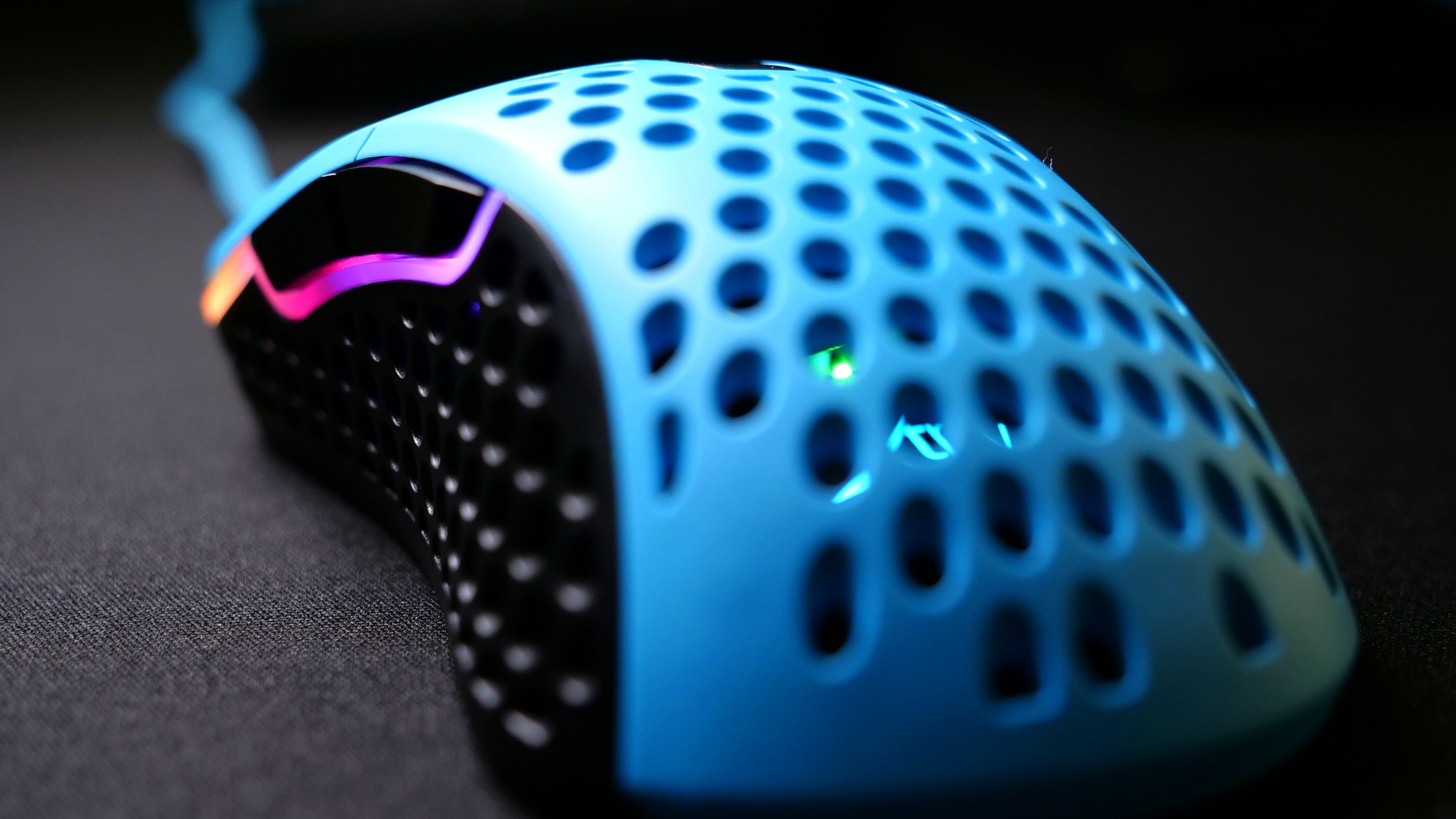 Cherry Xtrfy Миша ігрова M4 RGB USB Miami Blue