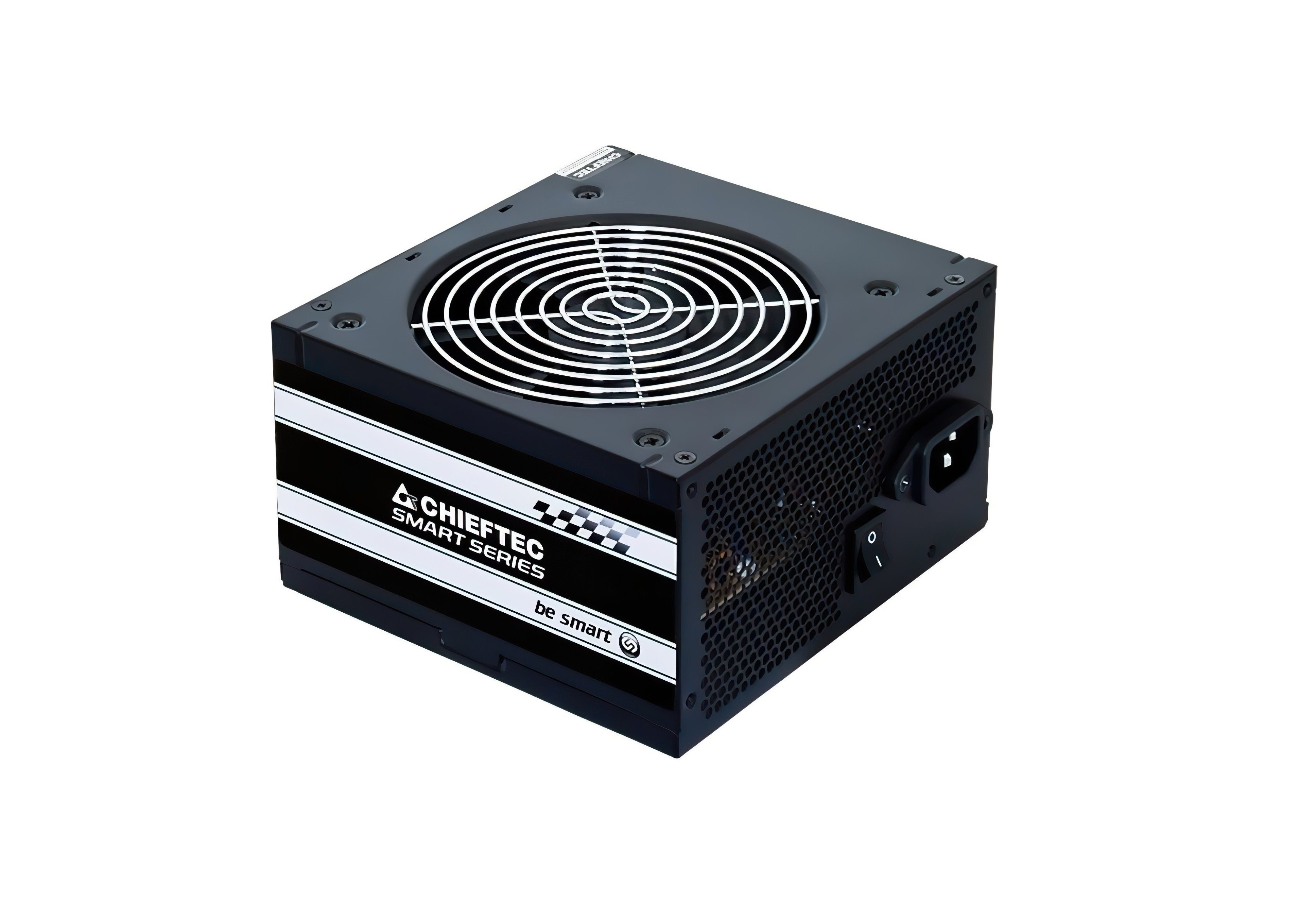 Chieftec Блок живлення RETAIL Smart GPS-600A8, 600W, 12cm fan, eff. >85%,24+8pin(4+4),2xMolex,4xSATA,2xPCIe 8pin(6+2)