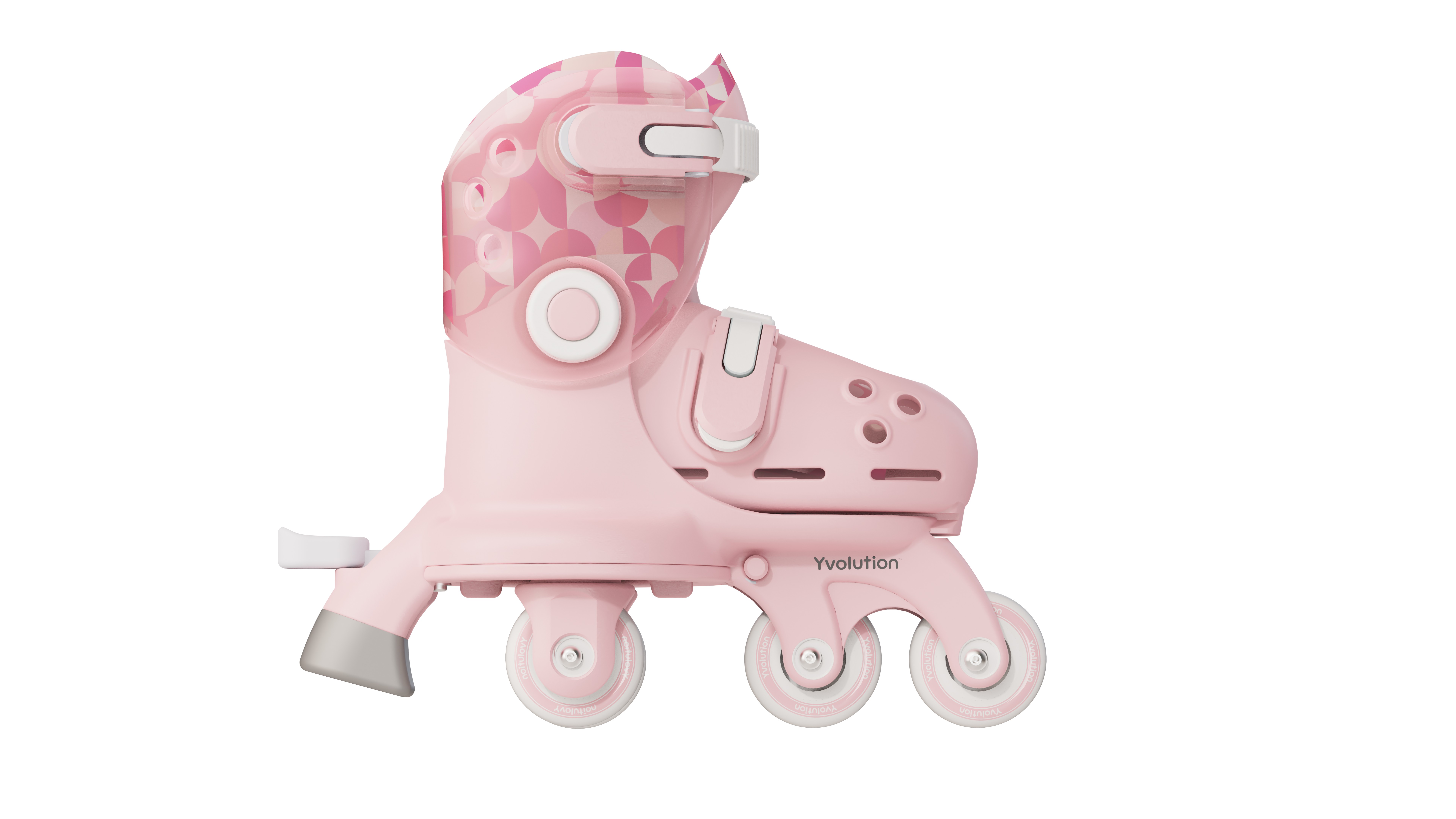 YVolution Ролики Switch Skates Рожеві