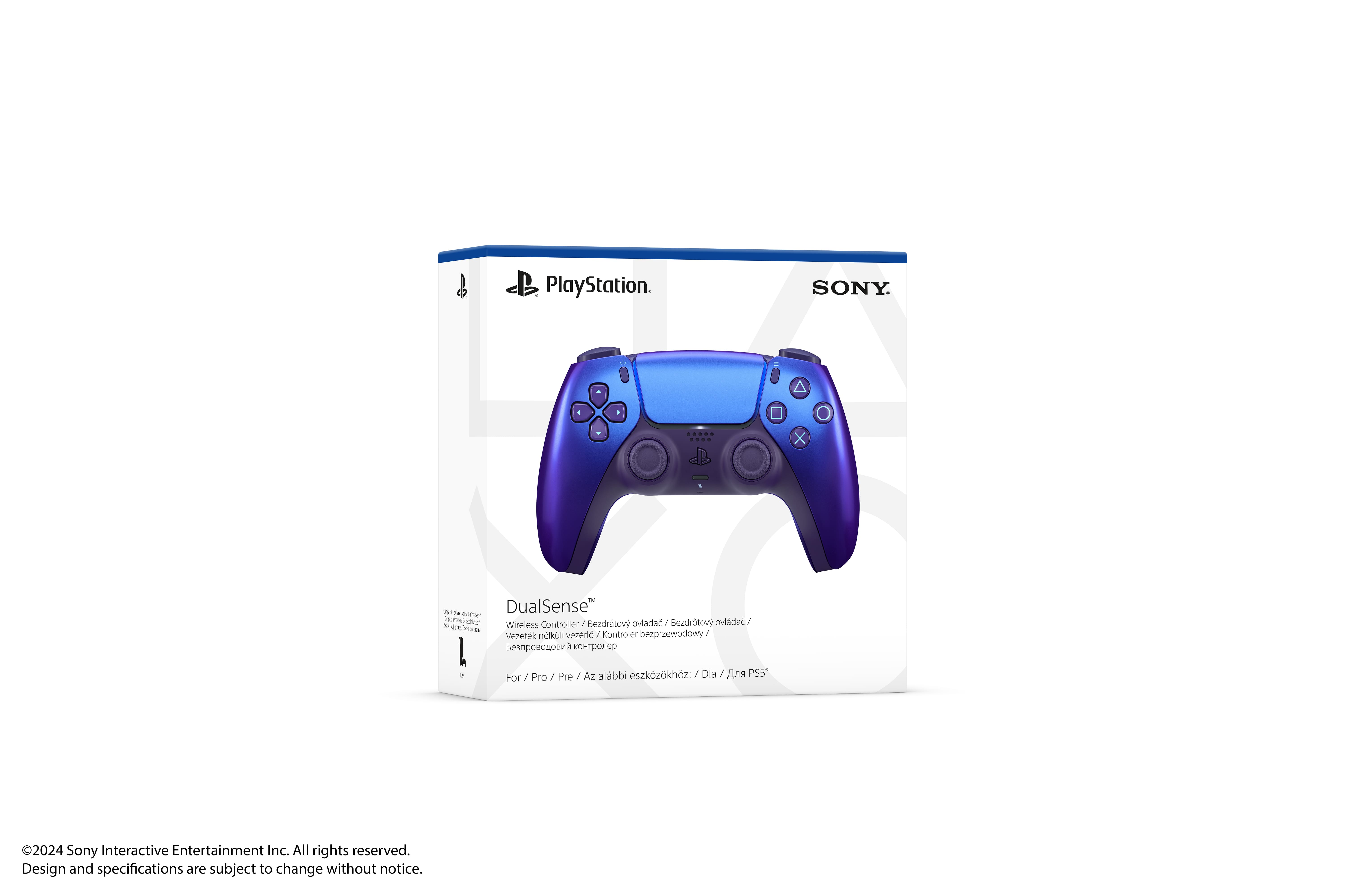 PlayStation Геймпад 5 Dualsense BT, Chrome Indigo
