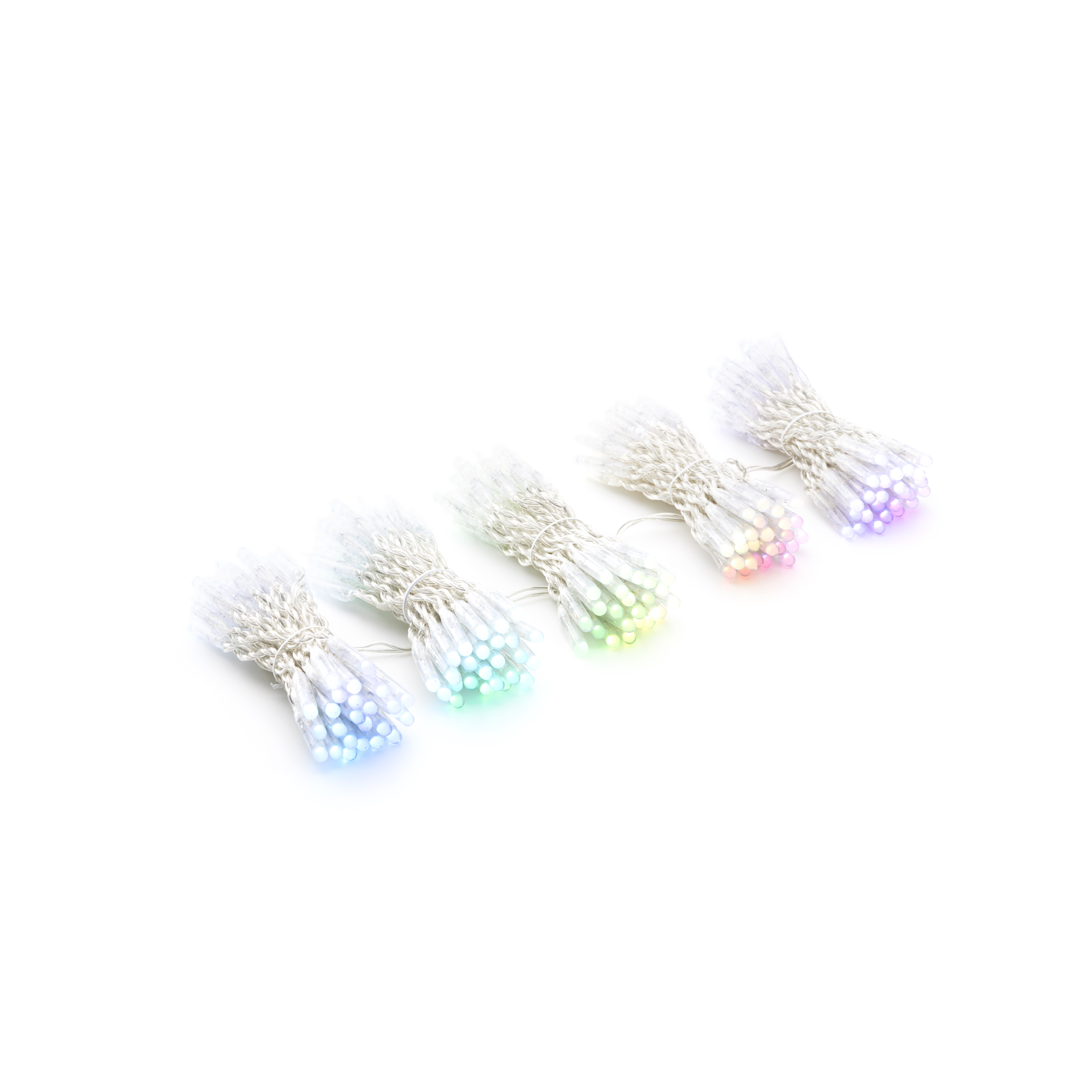 Twinkly Pro Smart LED Гірлянда Twinkly Pro Curtain RGB 250, AWG22, IP65, прозорий