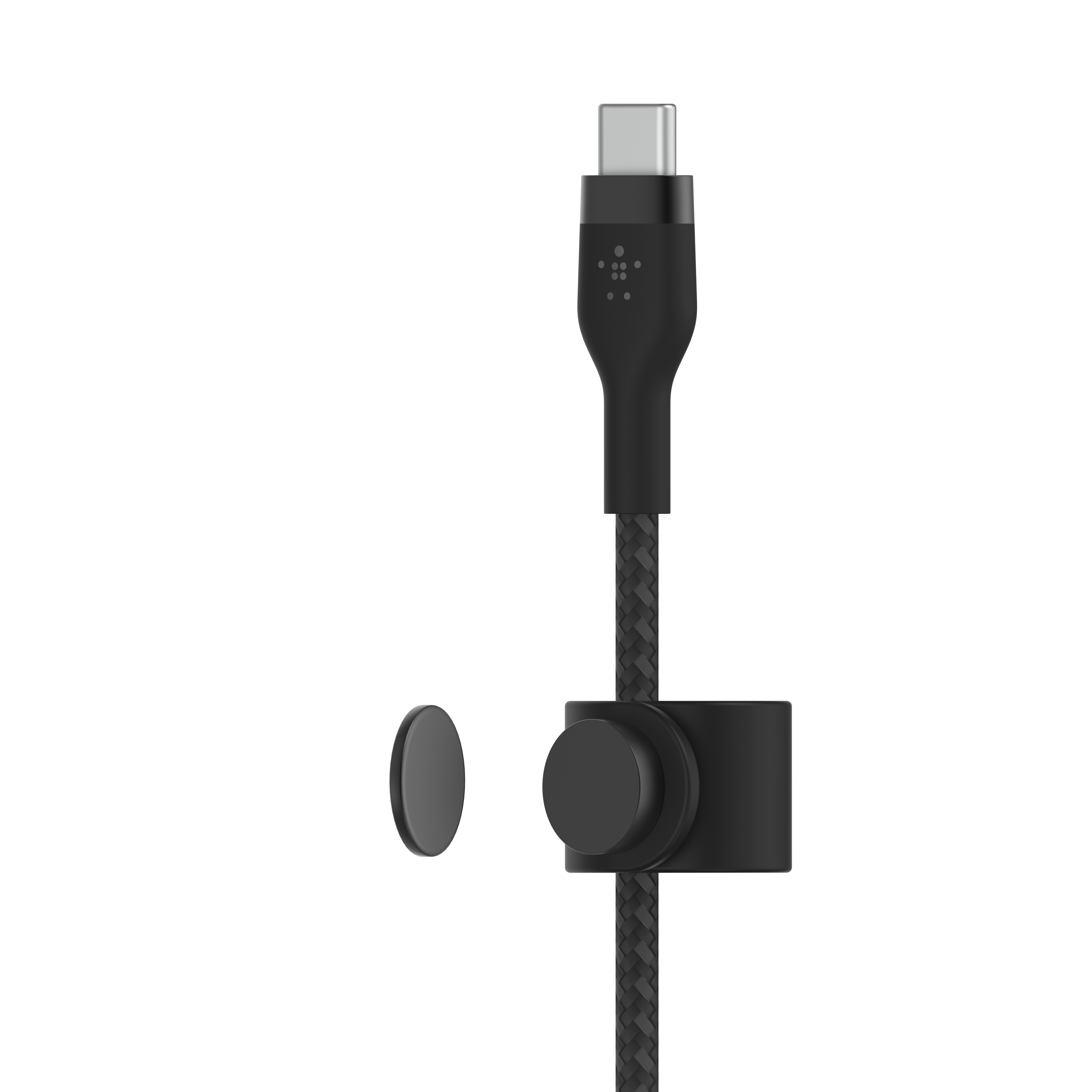 Belkin Кабель USB-С - Lightning, BRAIDED SILICONE, 1m, black