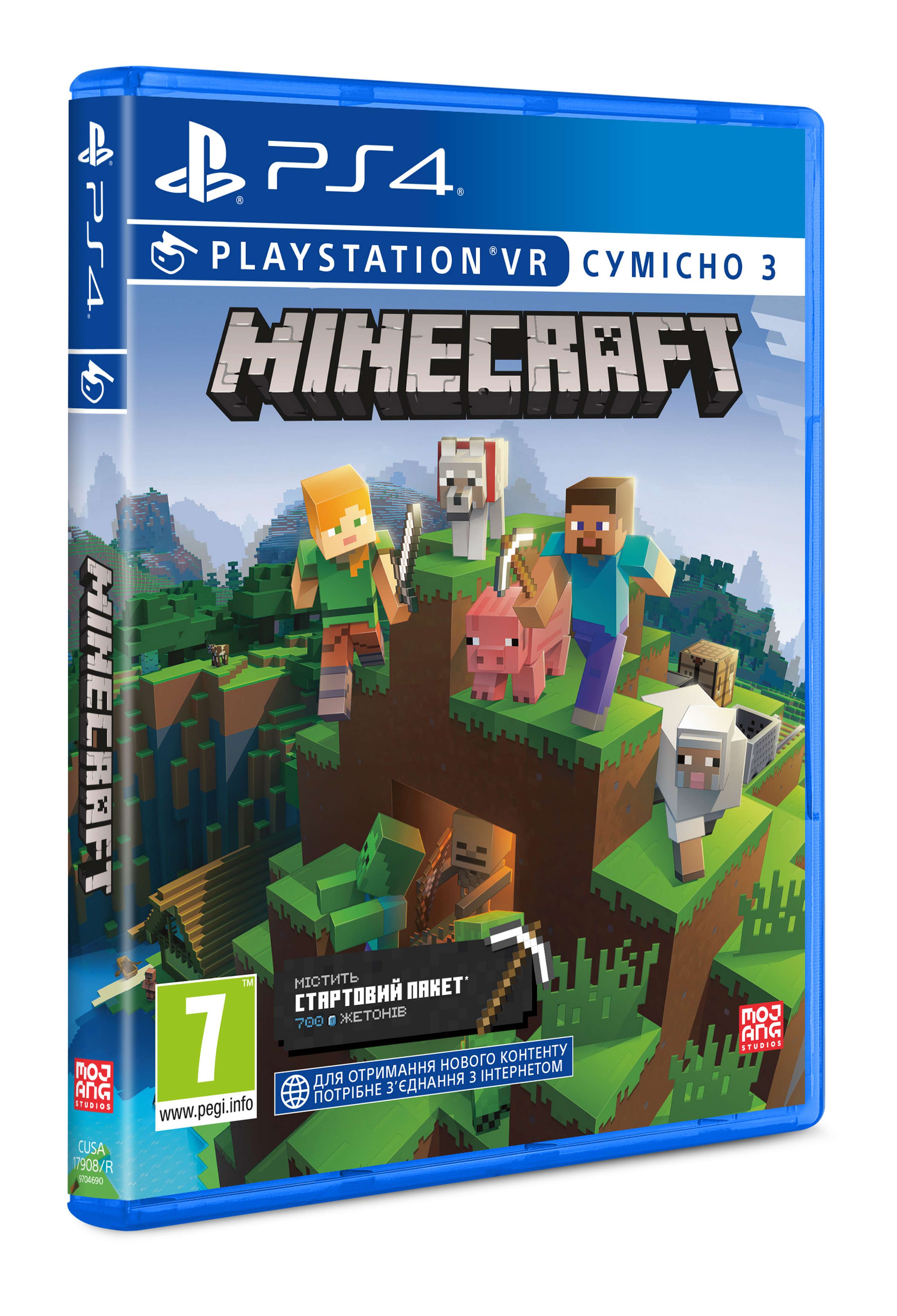 Games Software Minecraft. Playstation 4 Edition [Blu-Ray диск] (PS4)