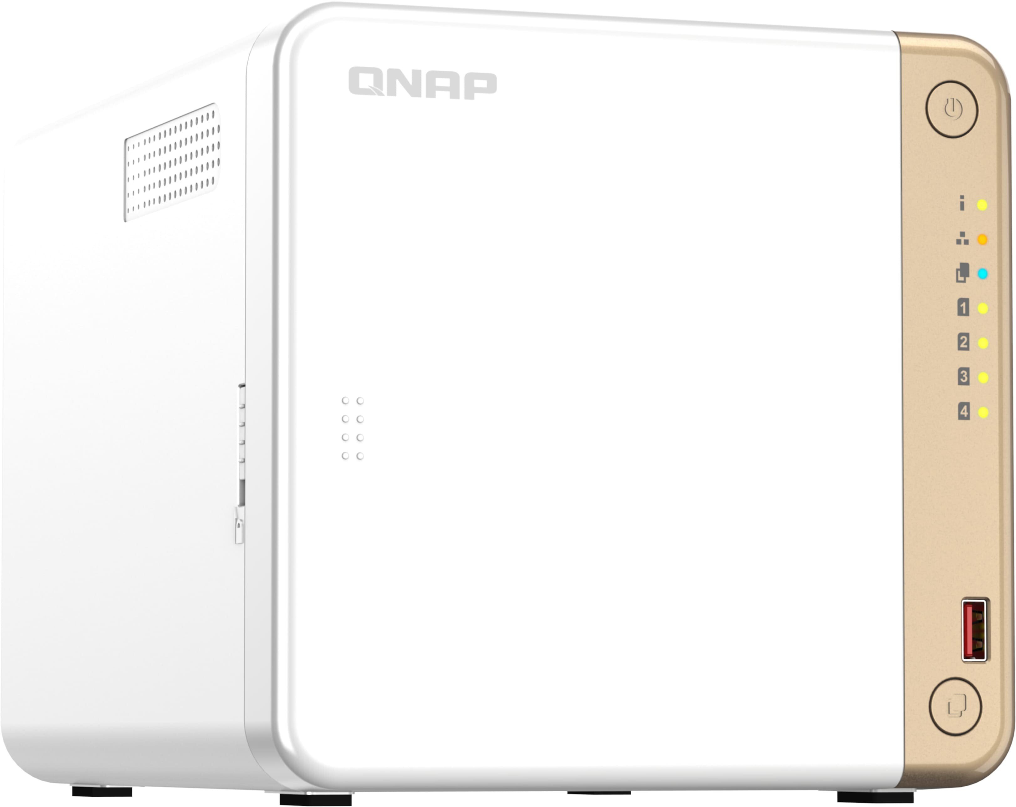 QNAP Мережеве сховище TS-462-4G (2.5GbE HDMI USB 3.2 Gen2)