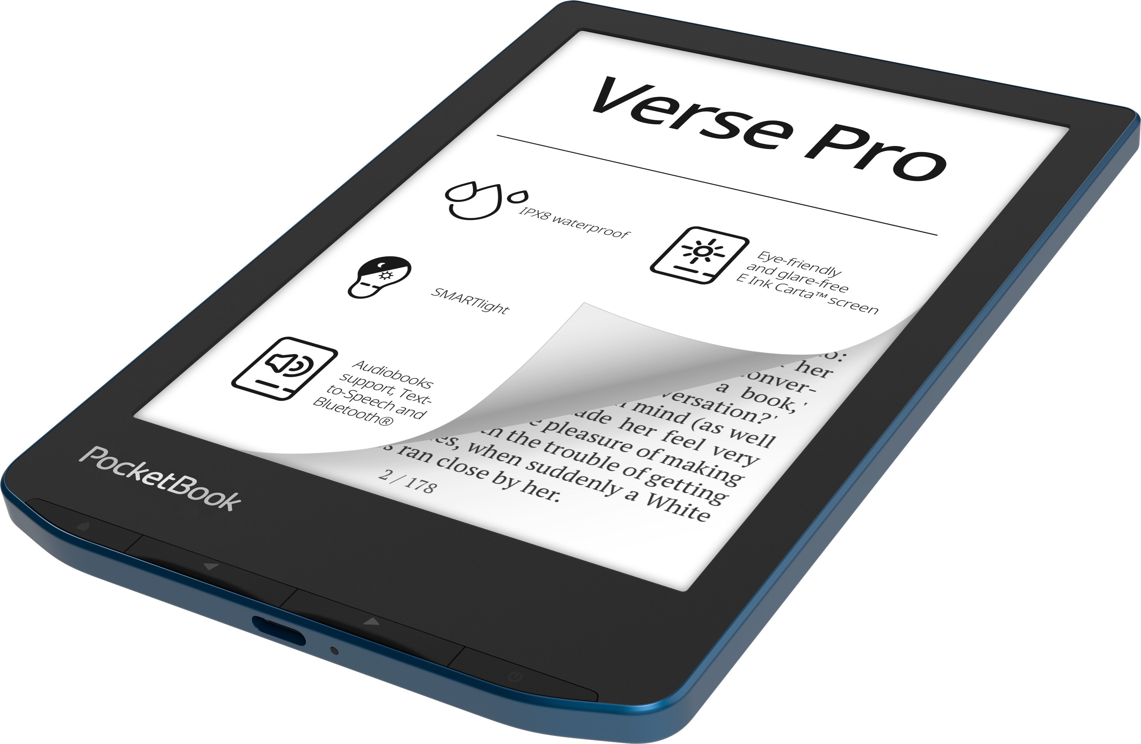 PocketBook Електронна книга 634, Azure