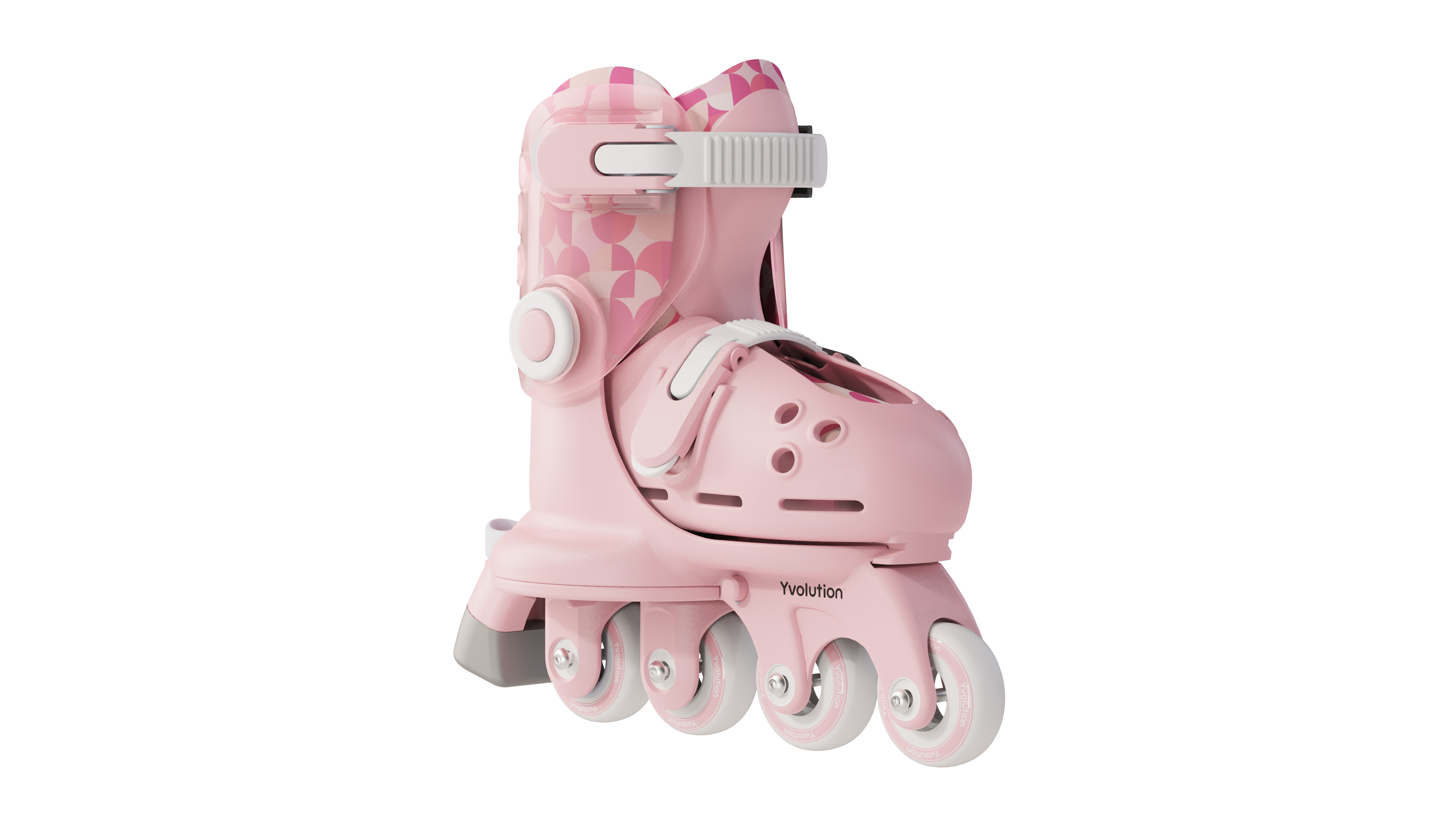 YVolution Ролики Switch Skates Рожеві
