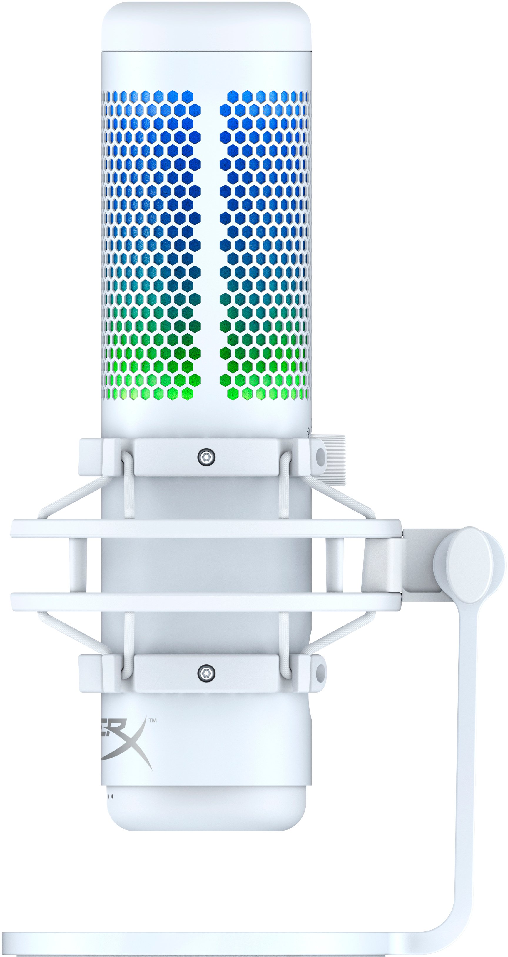 HyperX Мікрофон QuadCast S RGB, White/Grey