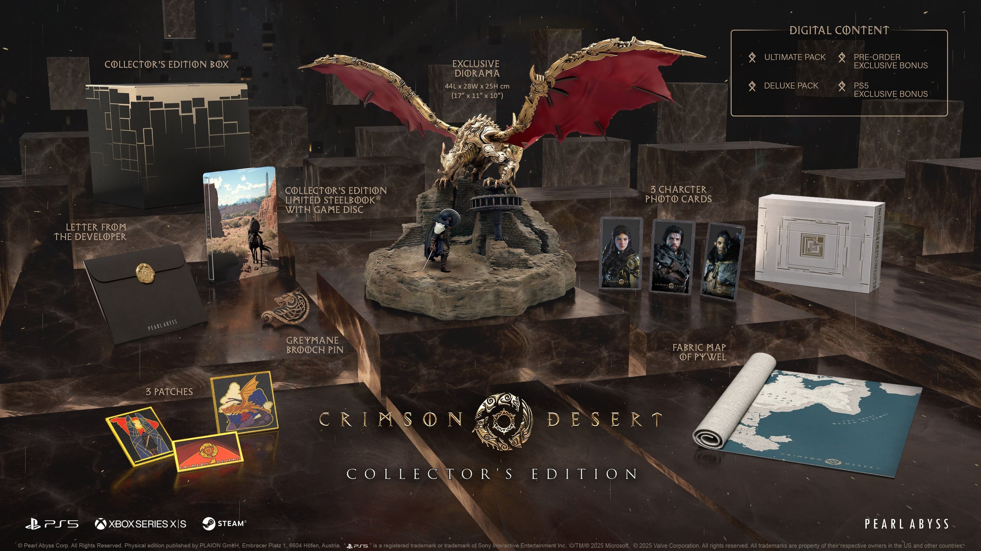 Games Software Гра консольна PS5 Crimson Desert Collector's Edition, BD диск