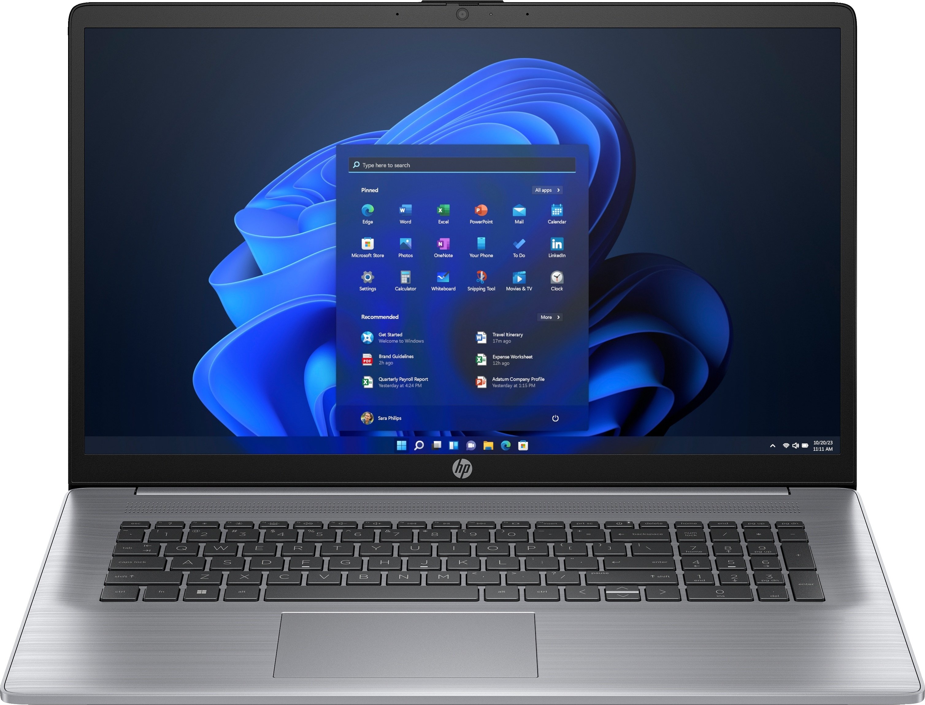 HP Ноутбук Probook 470-G10 17.3" FHD IPS, Intel i3-1315U, 8GB, F256GB, UMA, DOS