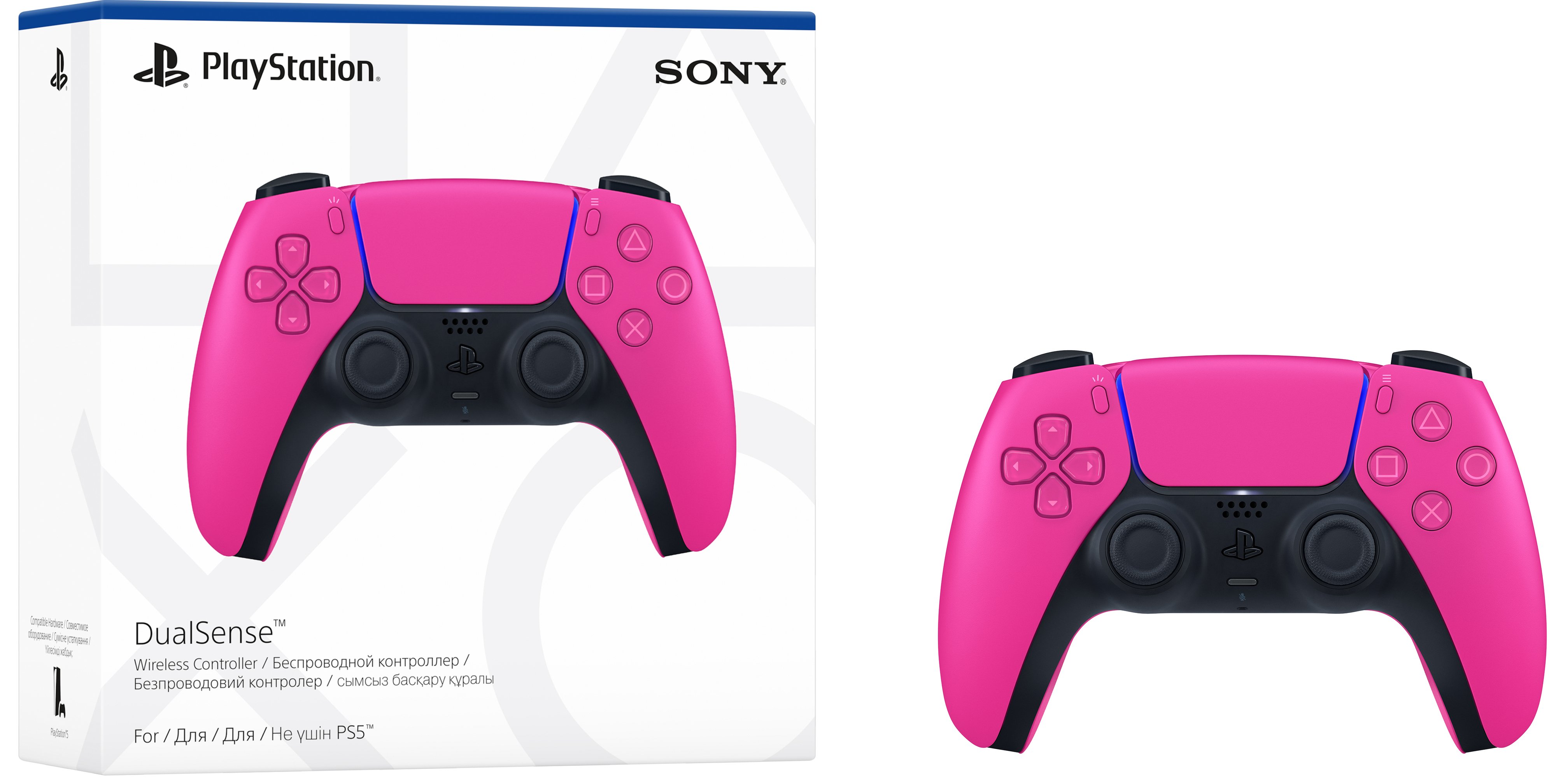 PlayStation Геймпад 5 Dualsense BT, розовий