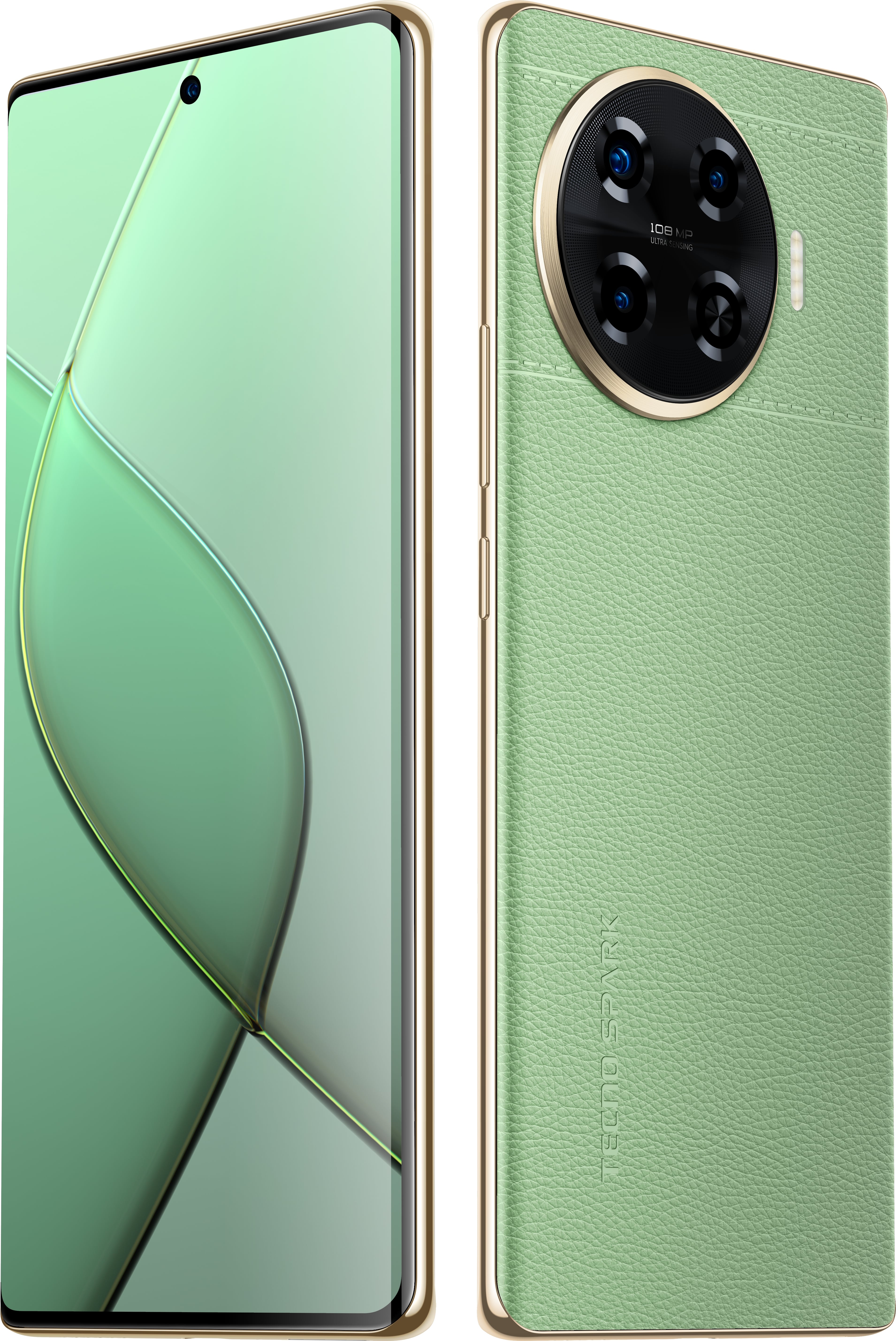TECNO Смартфон Spark 20 PRO+ (KJ7) 6.78" 8/256ГБ, 2SIM, 5000мА•год, Magic Skin Green