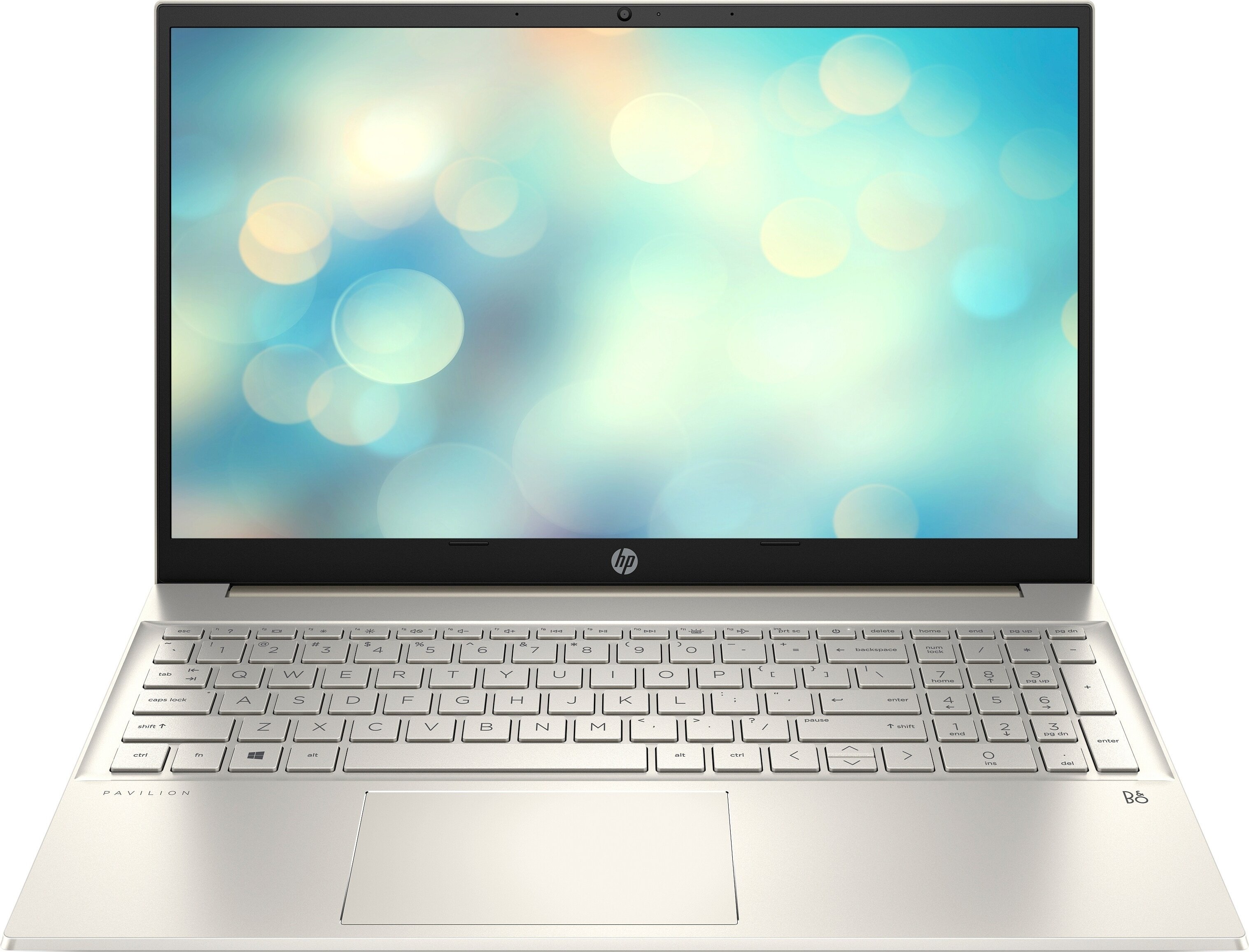 HP Pavilion 15-eh0000ua[Ноутбук Pavilion 15-eh1009ua 15.6" FHD IPS AG, AMD R3 5300U, 8GB, F512GB, UMA, Win10, золотистий]