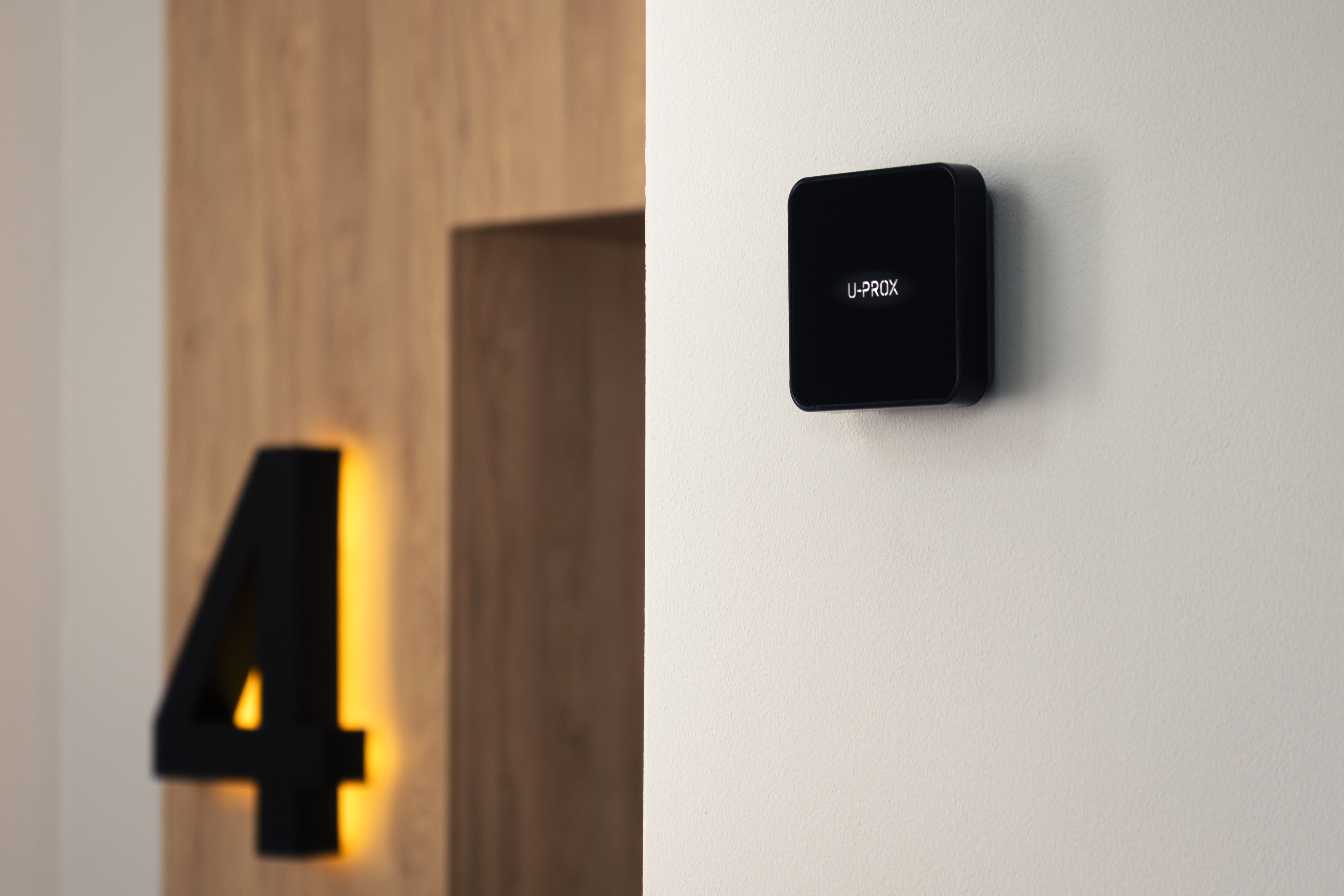 U-Prox Бездротова сирена для поміщень Siren Black, 85 дБ, бездротова, чорний