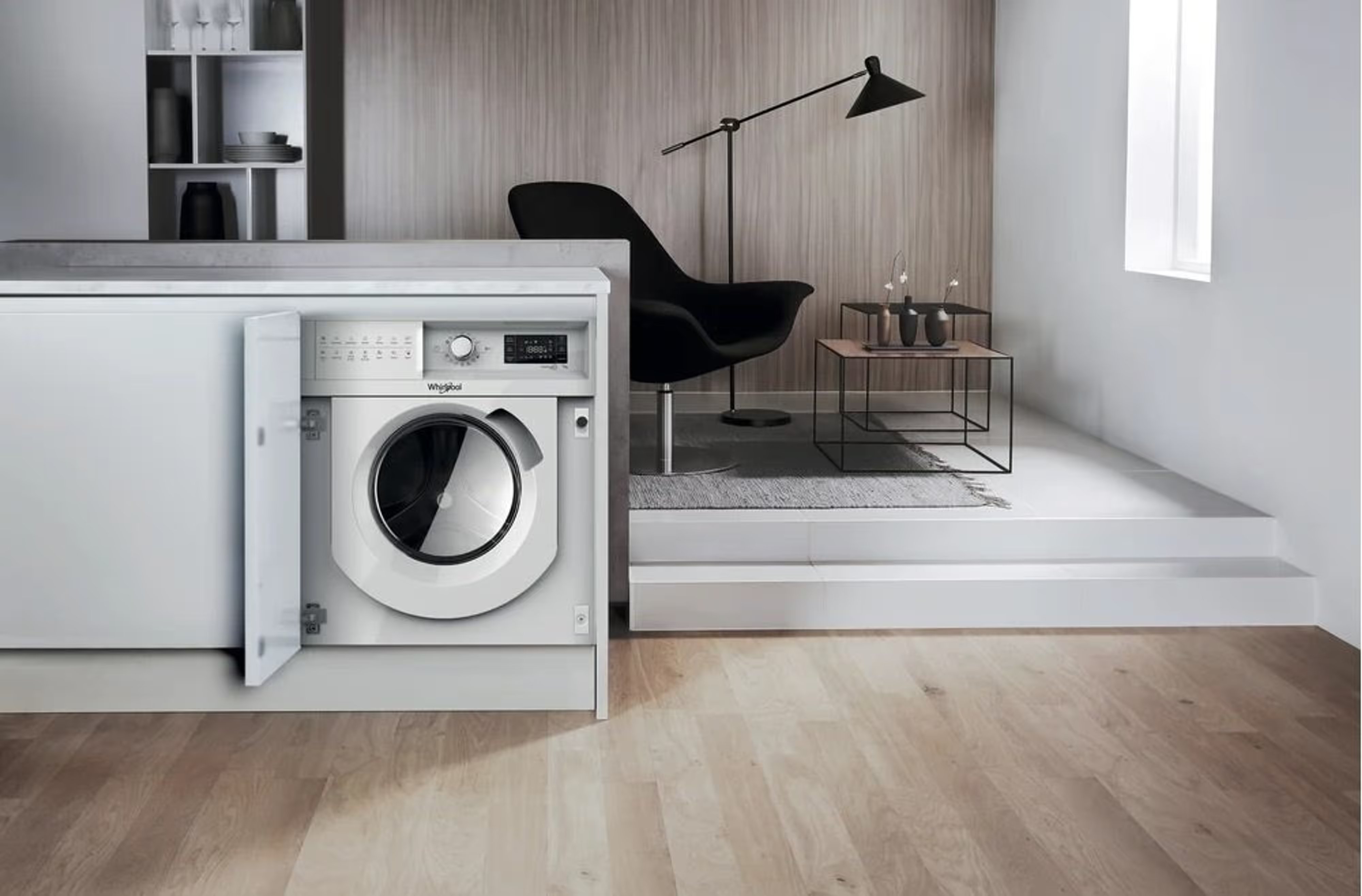 Whirlpool Пральна машина вбудовувана фронтальна BIWMWG71484E