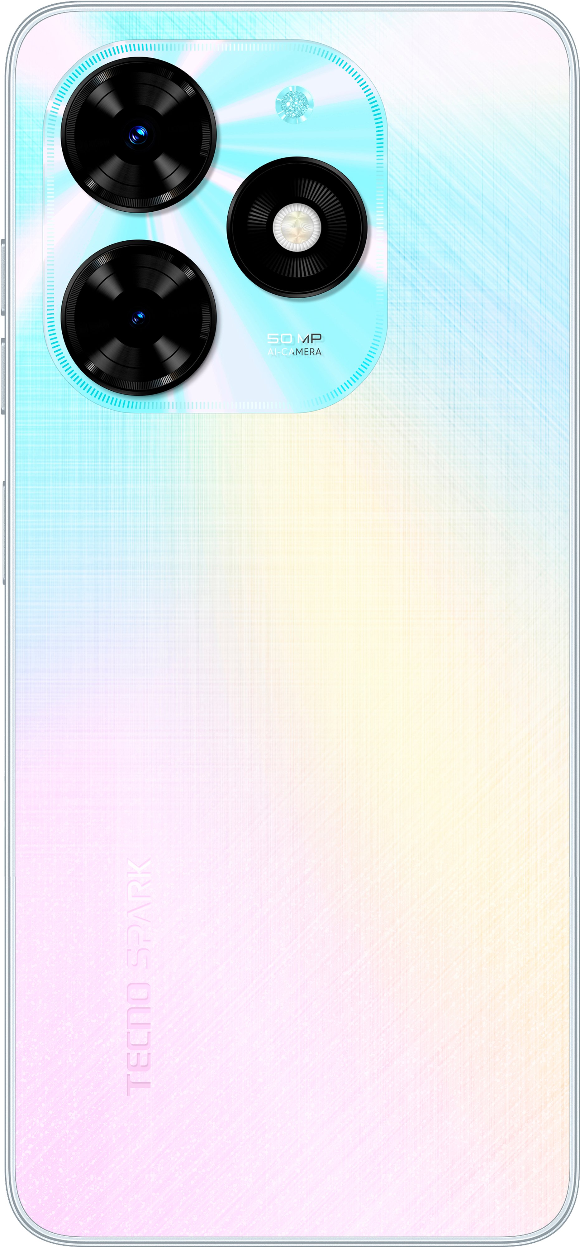 TECNO Смартфон Spark 20C (BG7n) 6.56" 4/128ГБ, 2SIM, 5000мА·год, Mystery White
