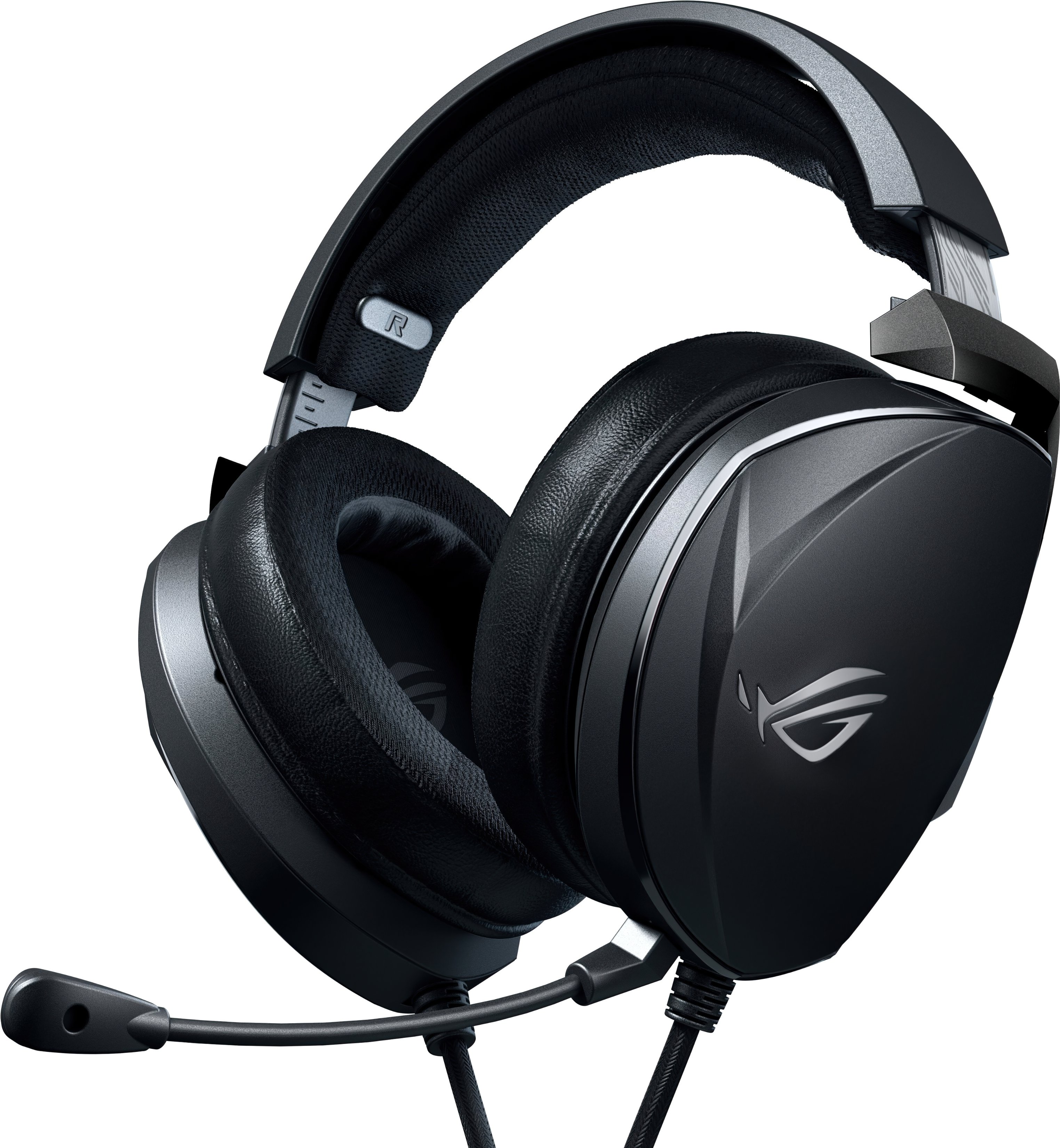 ASUS ROG Гарнітура ігрова ROG Theta Electret, mini-jack/dual 3.5мм, 1.5м/1.2м, чорний