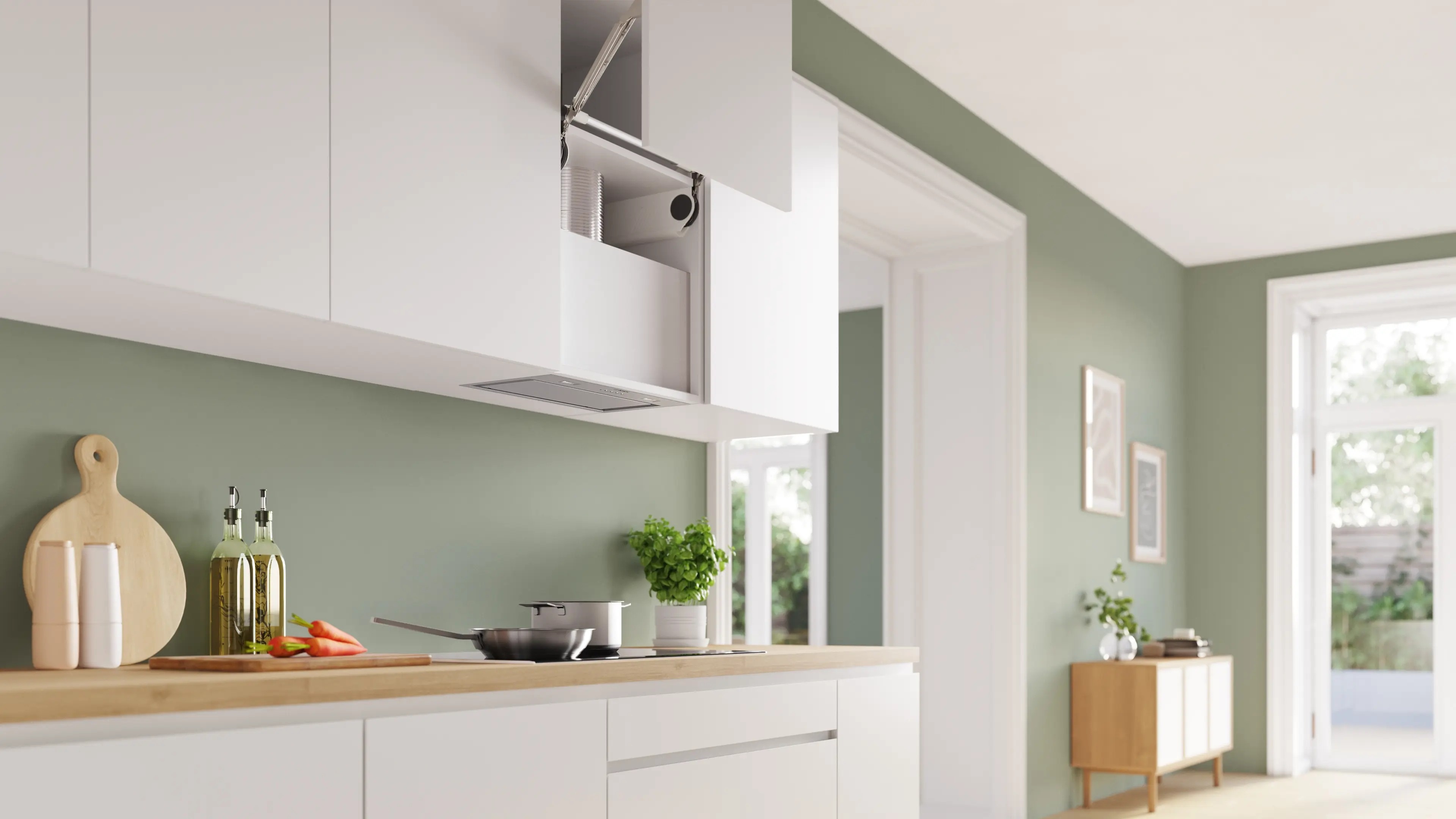 Bosch Витяжка вбудована, 52см, 570м.куб/год, нерж Bosch Витяжка вбудована, 52см, 570м.куб/год, нерж