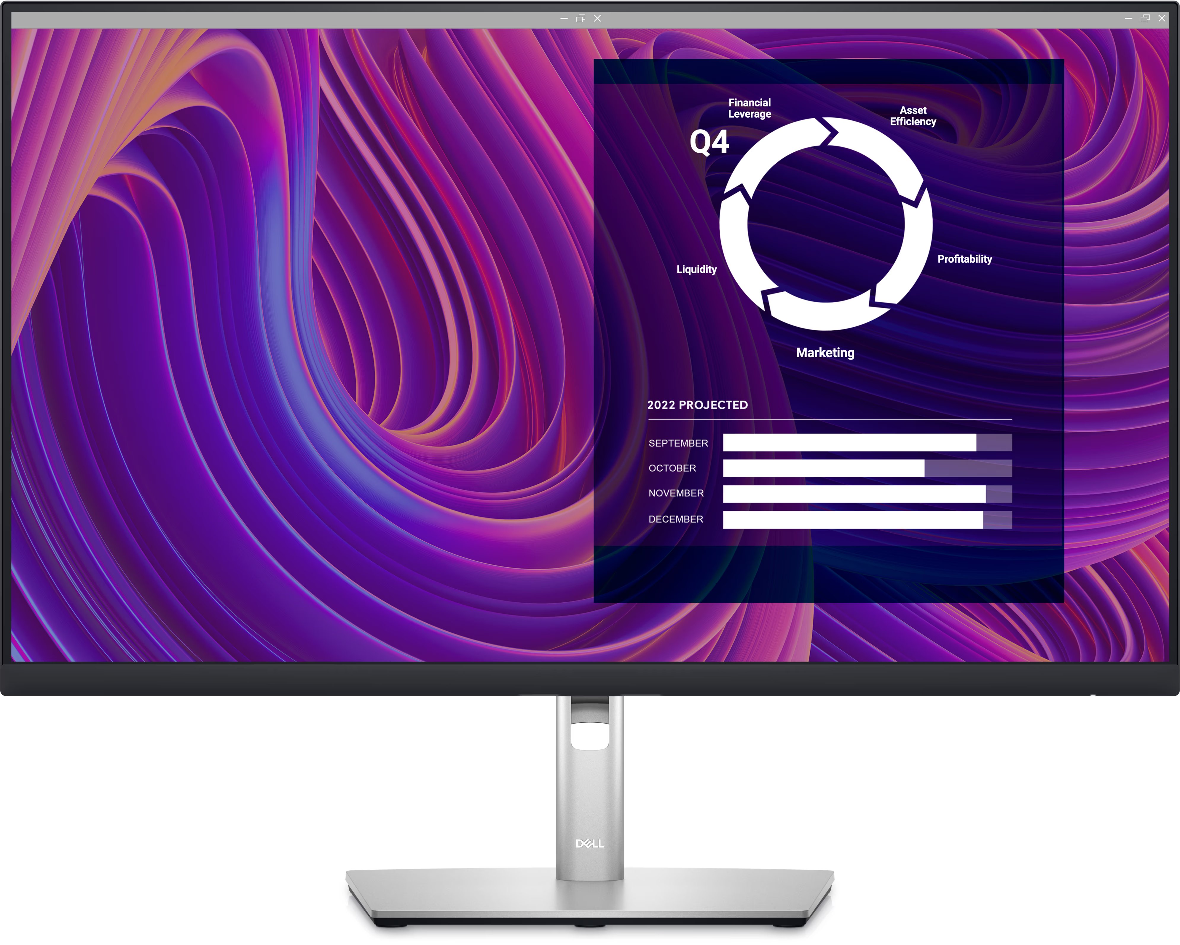 Dell Монітор LCD 27" P2723D HDMI, DP, USB, IPS, 2560x1440, 99%sRGB, Pivot