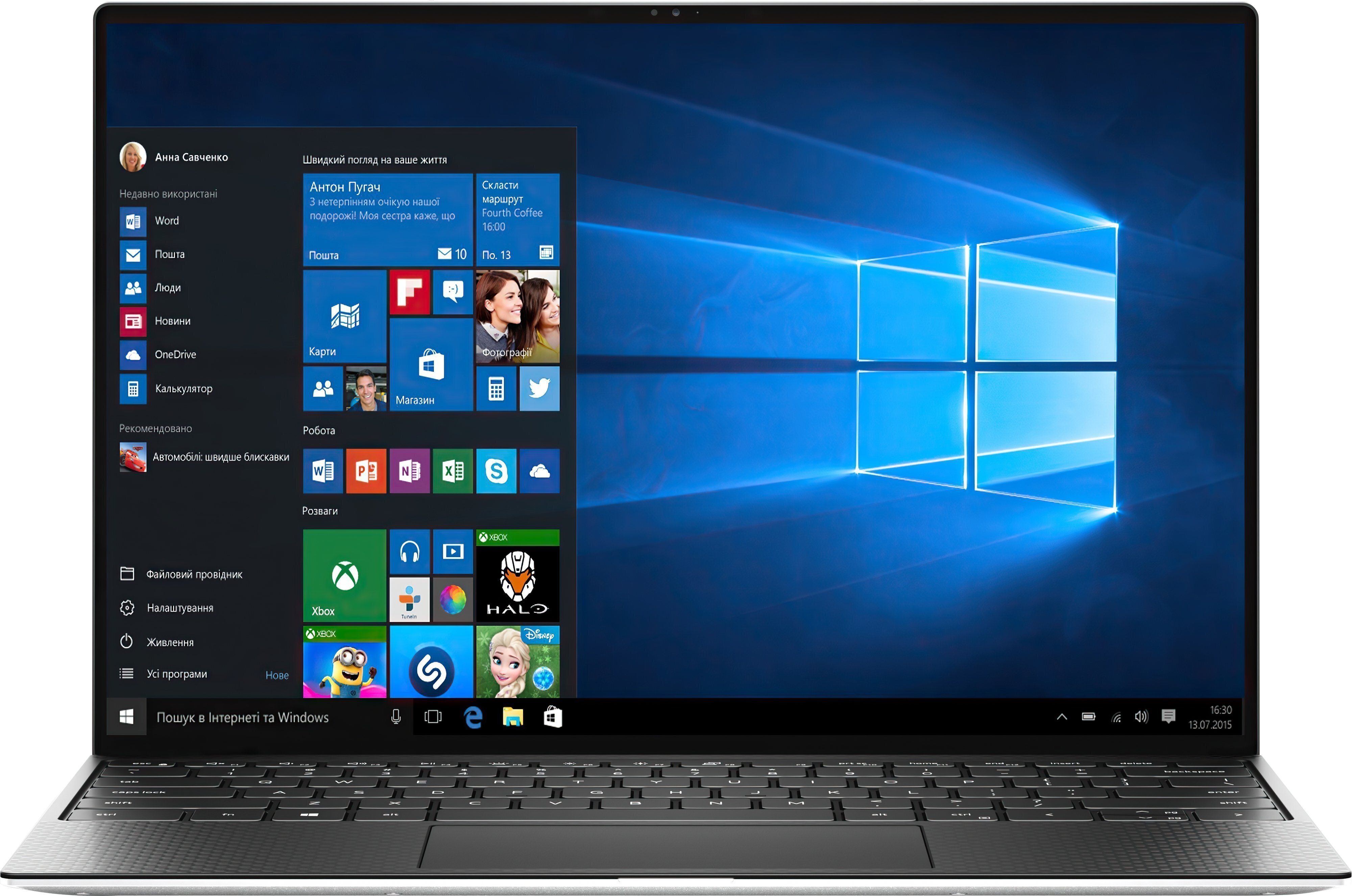 Dell Ноутбук XPS 13 (9310) 13.4OLED 3.5K Touch/Intel i7-1185G7/16/1024F/int/W11P/Silver