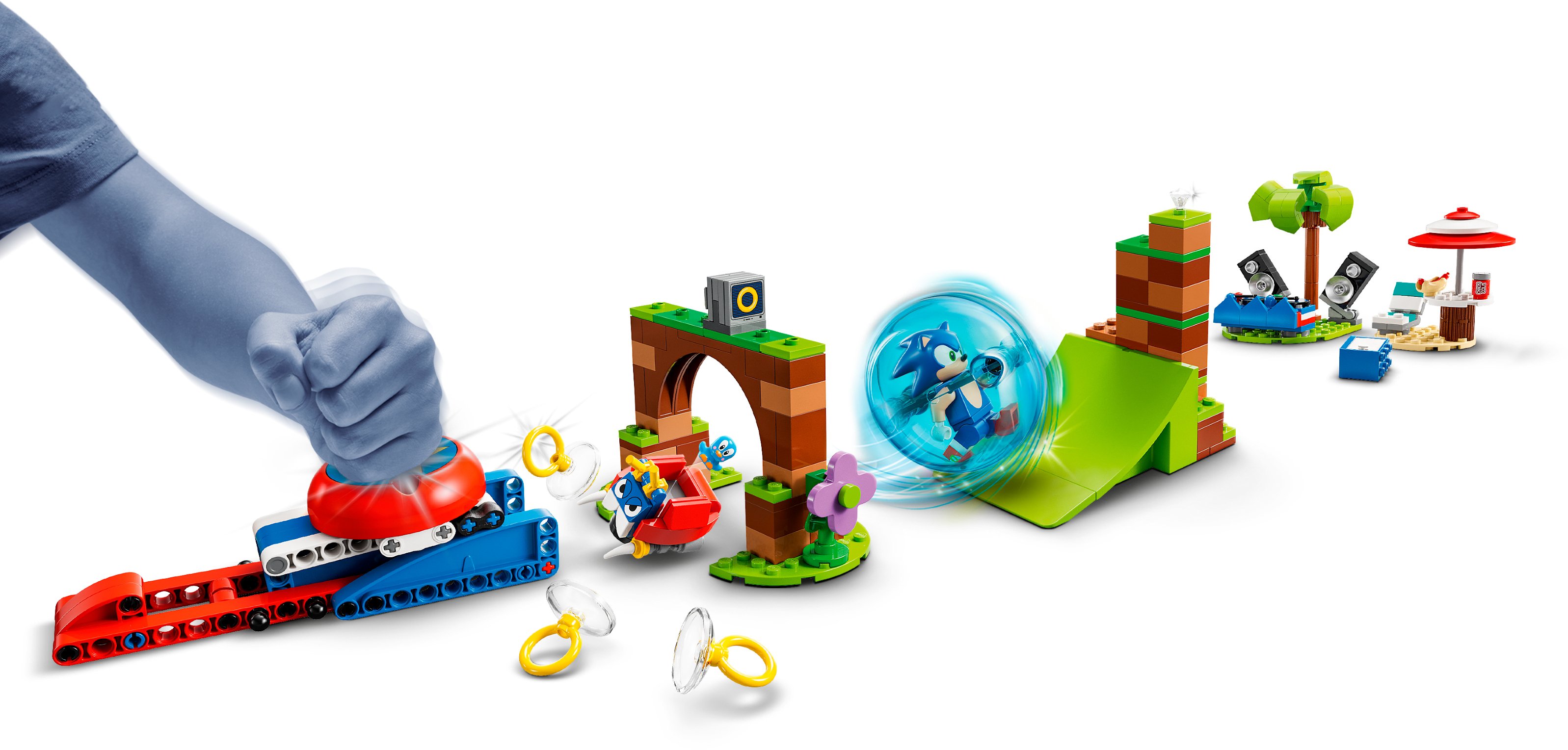 LEGO Конструктор Sonic the Hedgehog Змагання швидкісної сфери Соніка