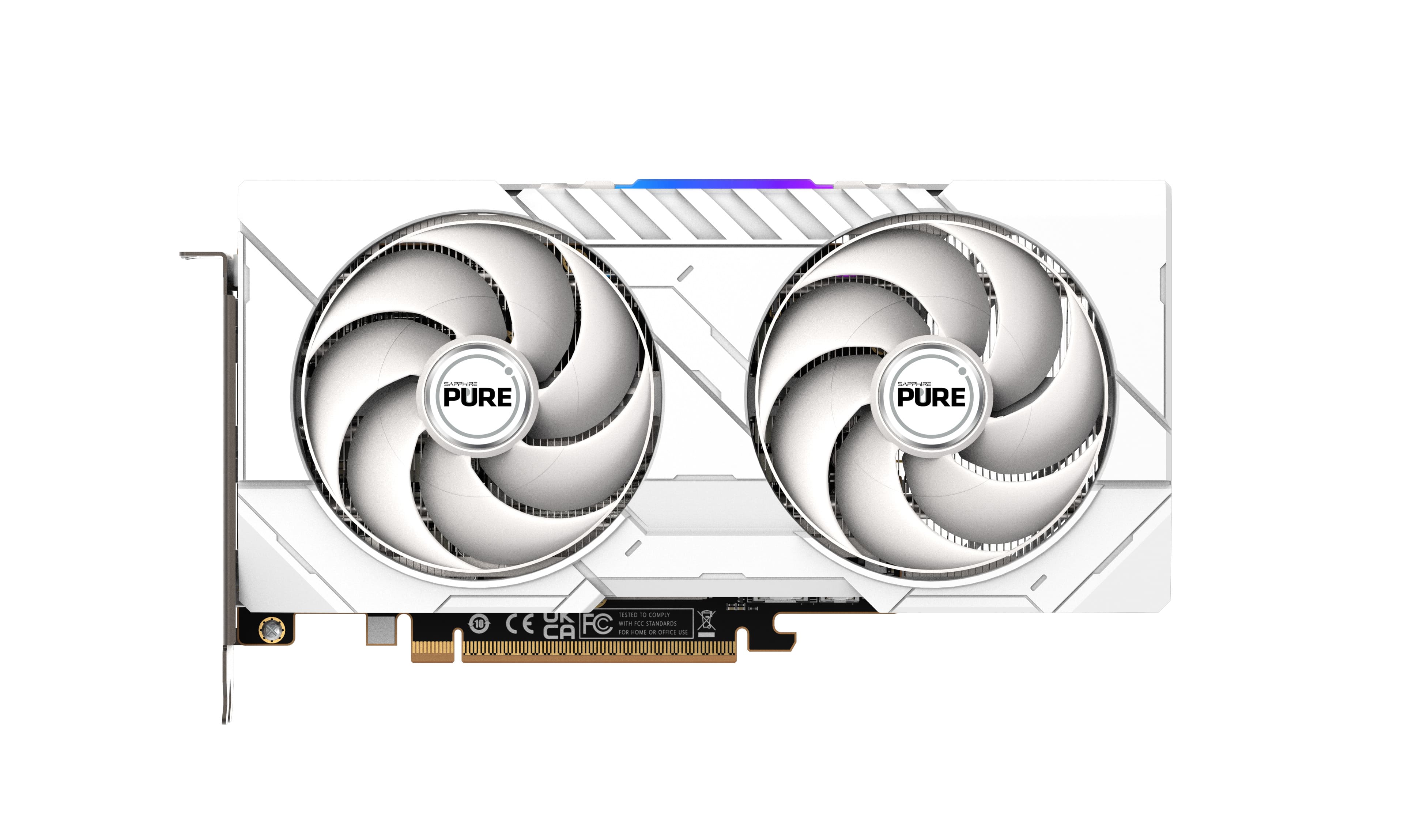 SAPPHIRE Відеокарта Radeon RX 9060 XT 16GB GDDR6 PURE GAMING OC білий