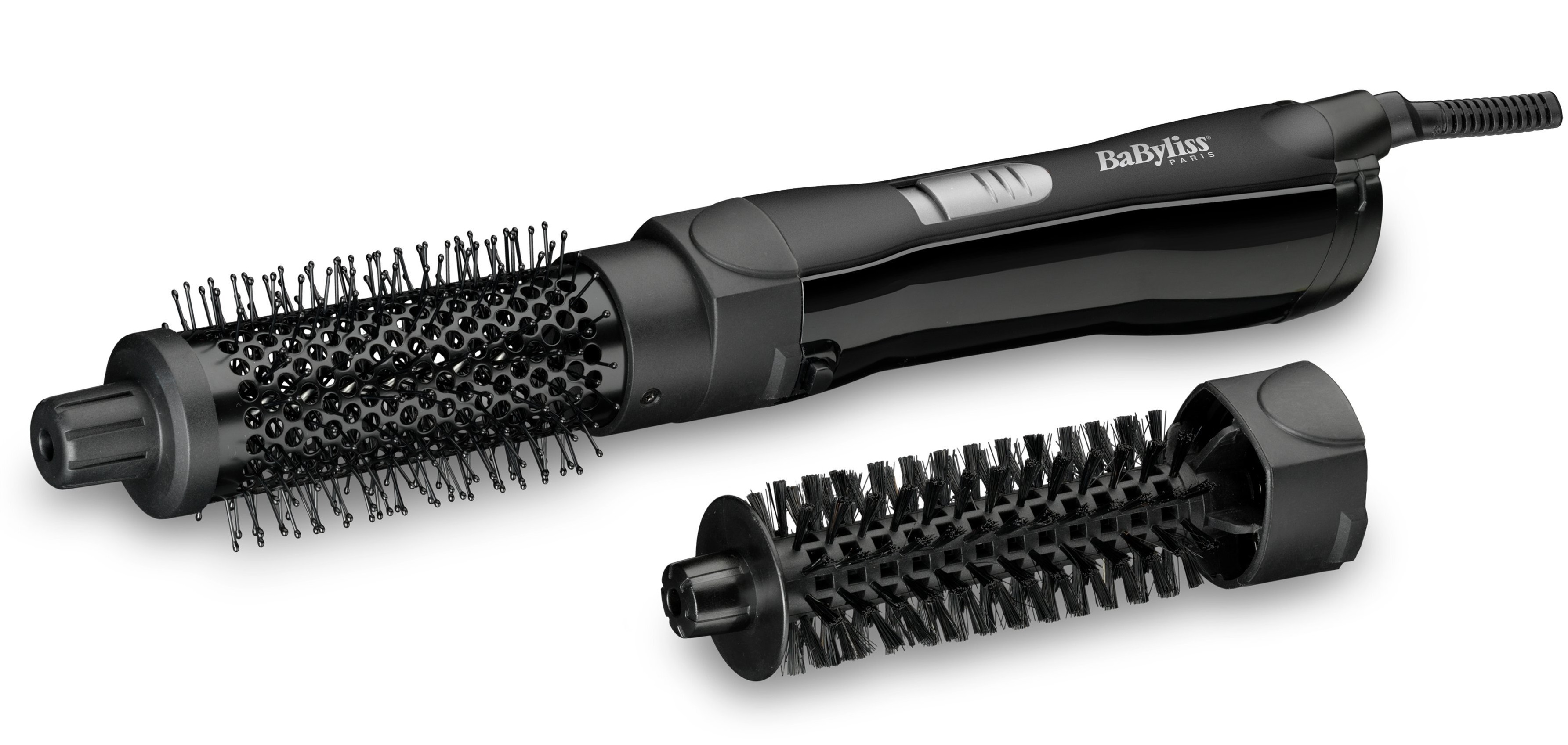 BaByliss Фен-щітка, 800Вт, 2 режими, хол. обдув, кераміка, чорний BaByliss Фен-щітка, 800Вт, 2 режими, хол. обдув, кераміка, чорний