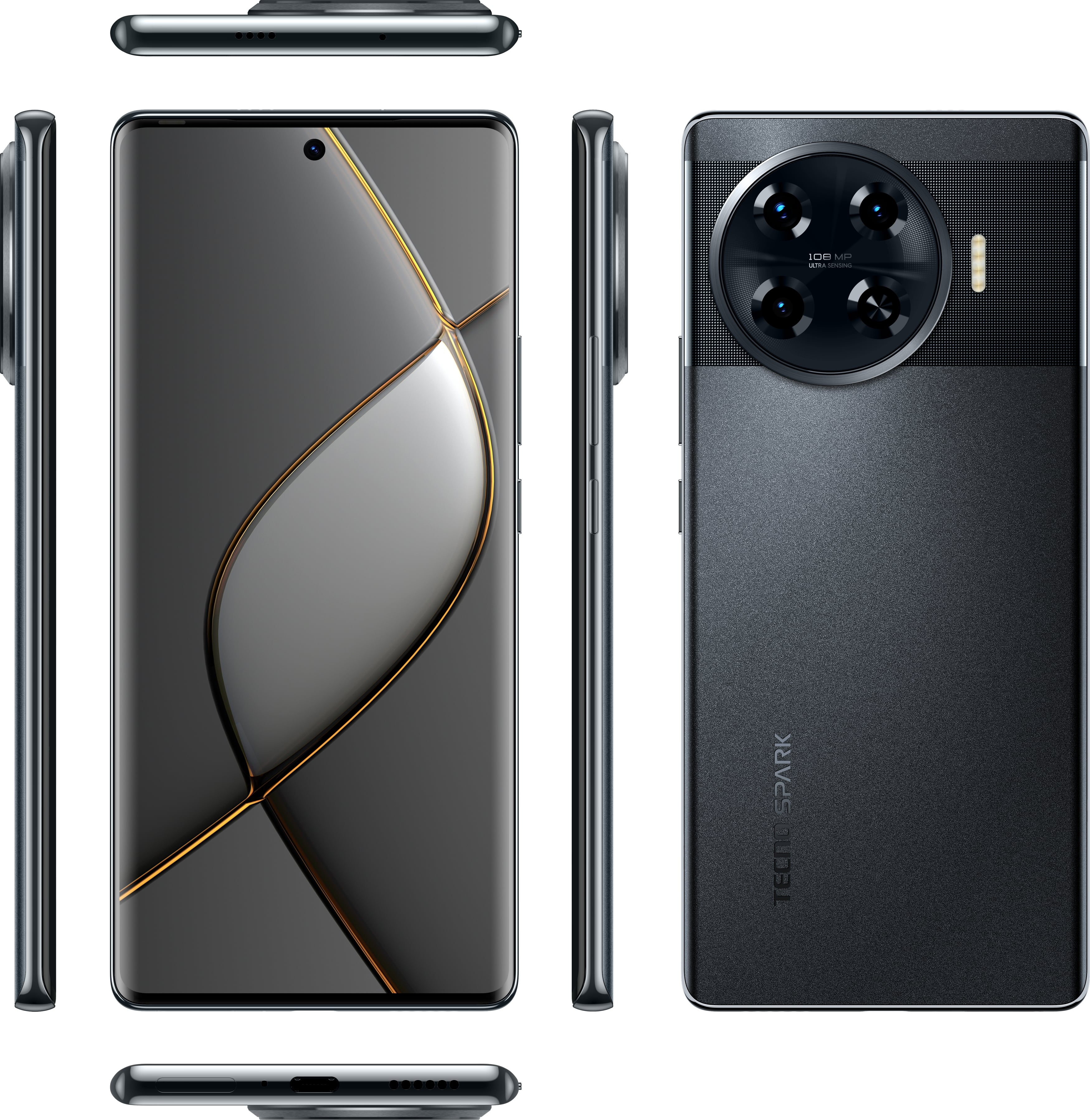 TECNO Смартфон Spark 20 PRO+ (KJ7) 6.78` 8/256ГБ, 2SIM, 5000мА•год, Temporal Orbits