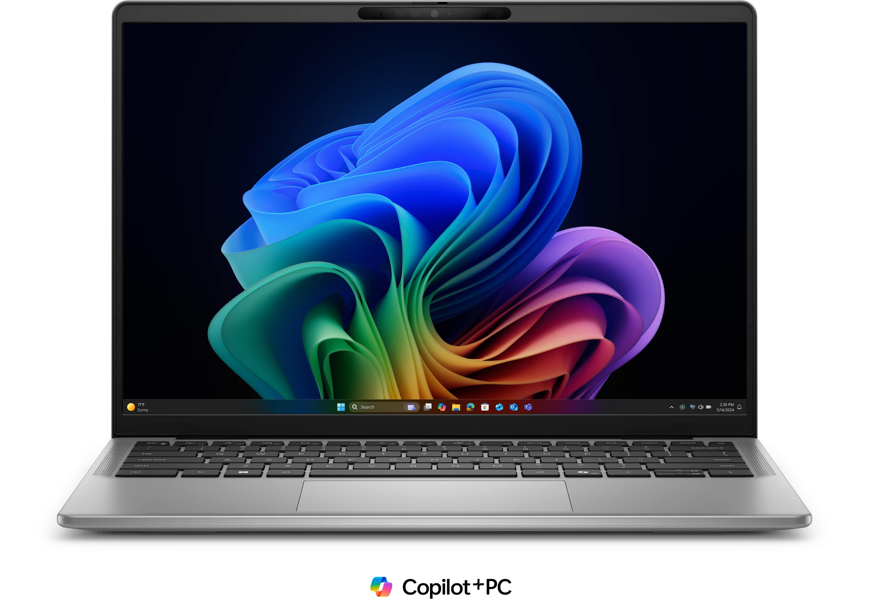 Dell Ноутбук Latitude 7455 14" QHD+ IPS Touch, Snapdragon X Elite X1E-80-100, 32GB, F1TB, Qualcomm Adreno, Win11P, сірий