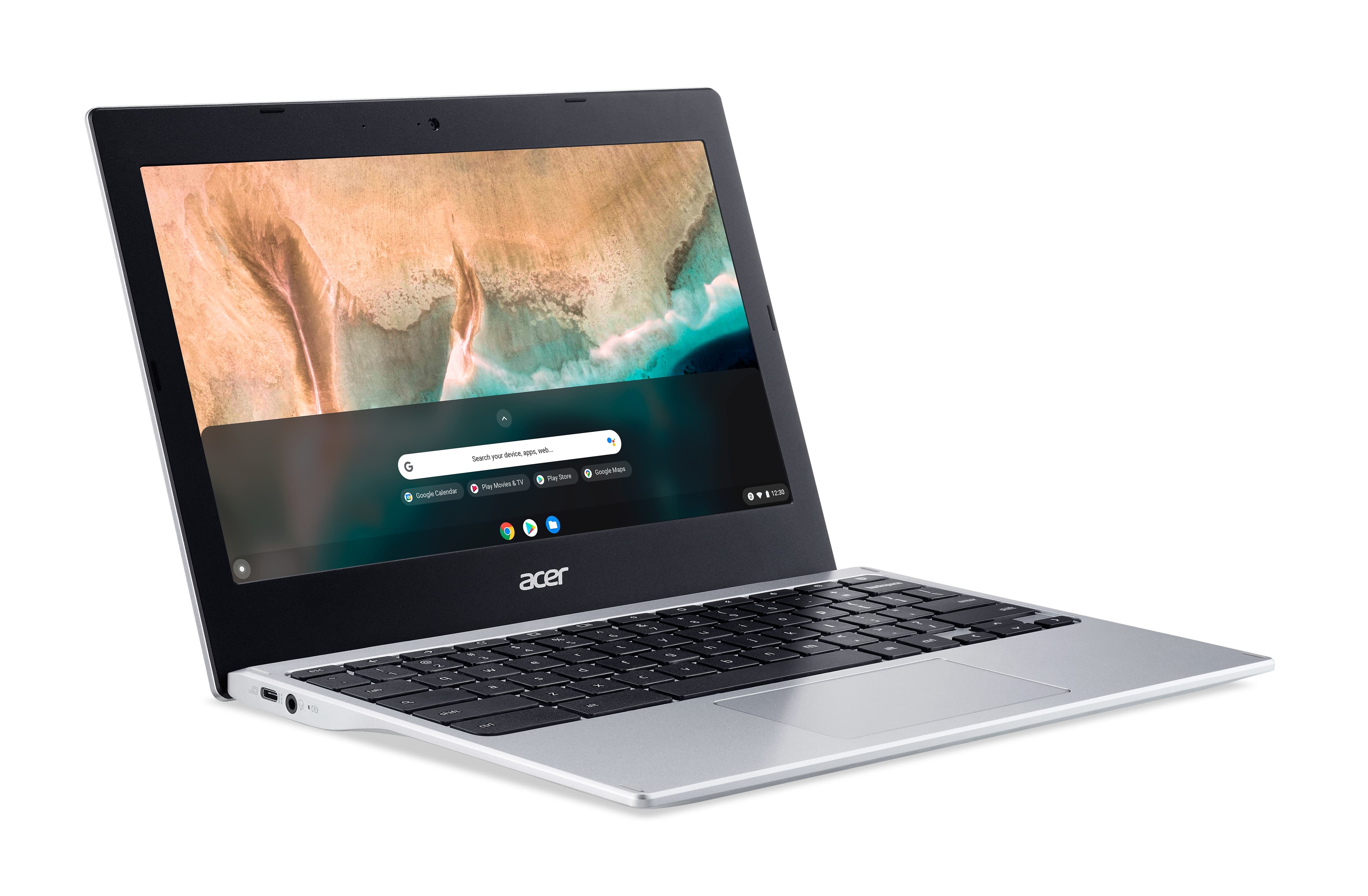 Acer Ноутбук Chromebook CB311-11H 11" IPS, MediaTek MT8183, 4GB, F64GB, UMA, ChromeOS, сріблястий
