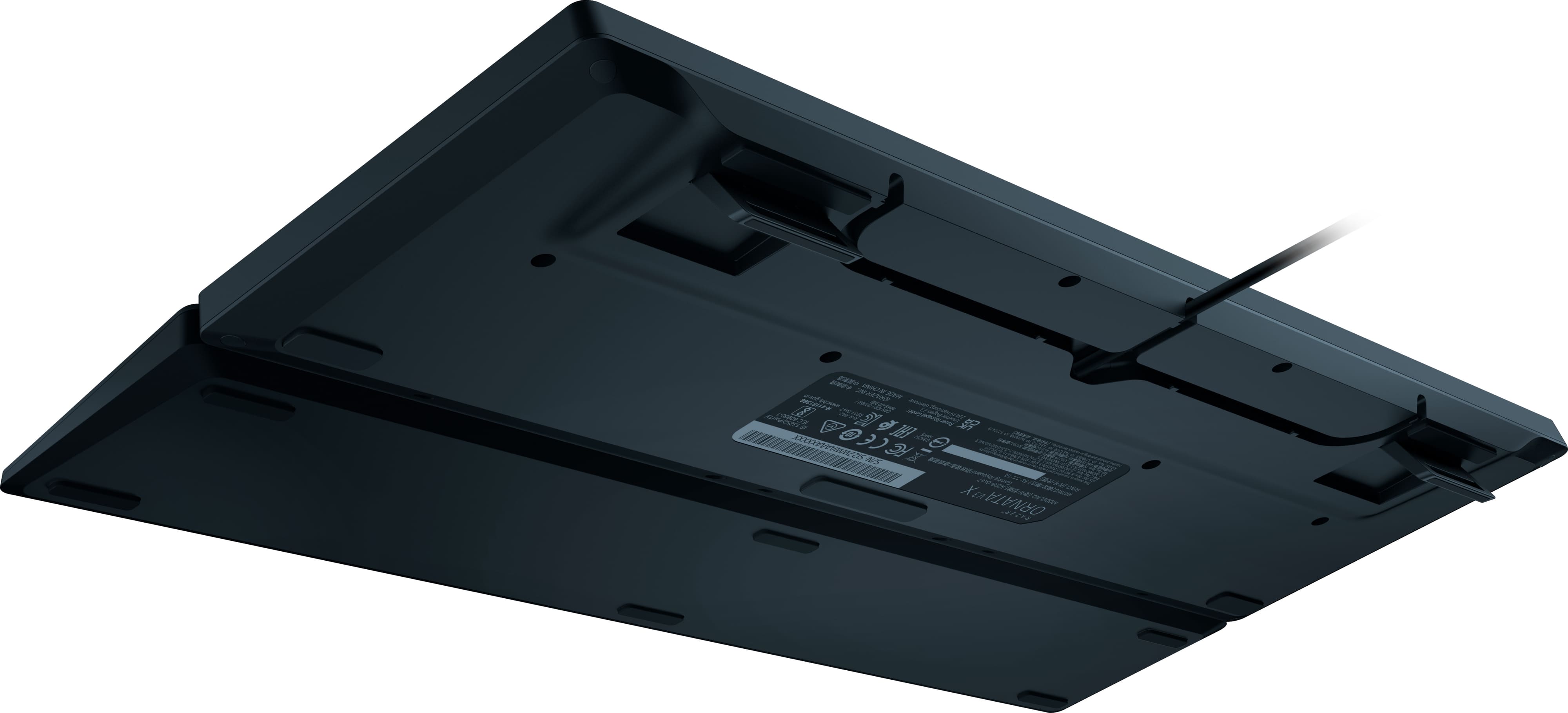 Razer Клавіатура мембранна Ornata V3 X 104key, USB-A, EN/UK, RGB, чорний