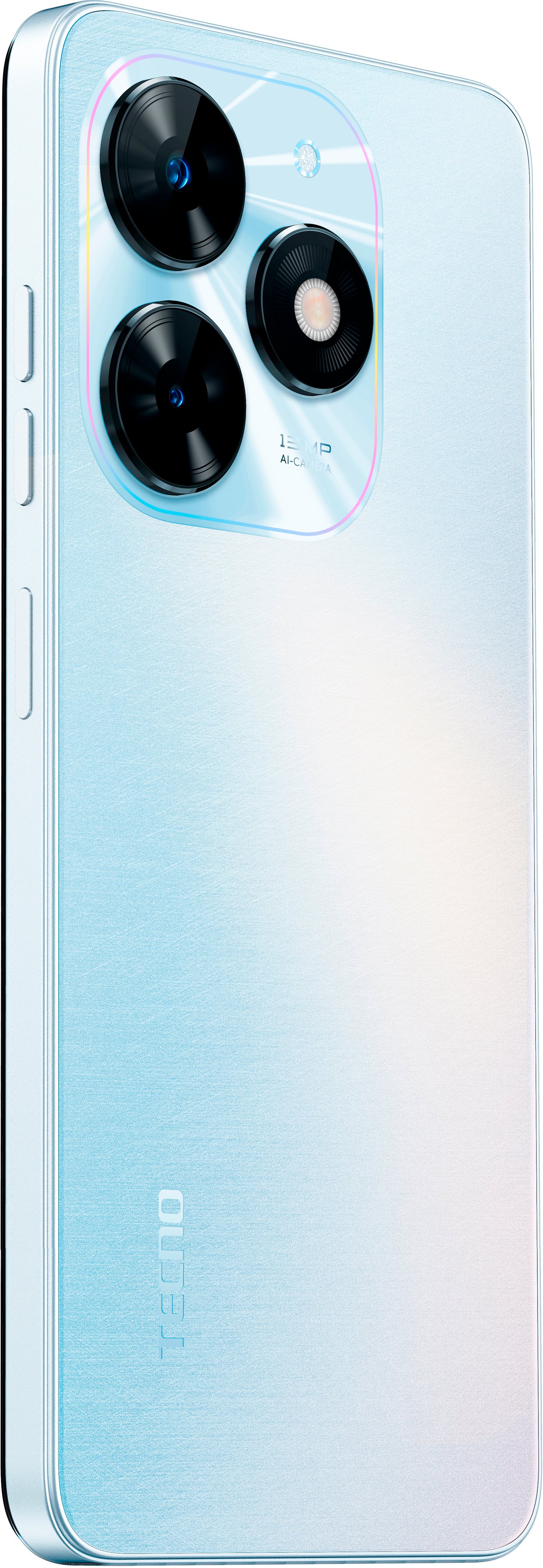 TECNO Смартфон Spark Go 2024 (BG6) 6.56" 4/64ГБ, 2SIM, 5000мА·год, Mystery White