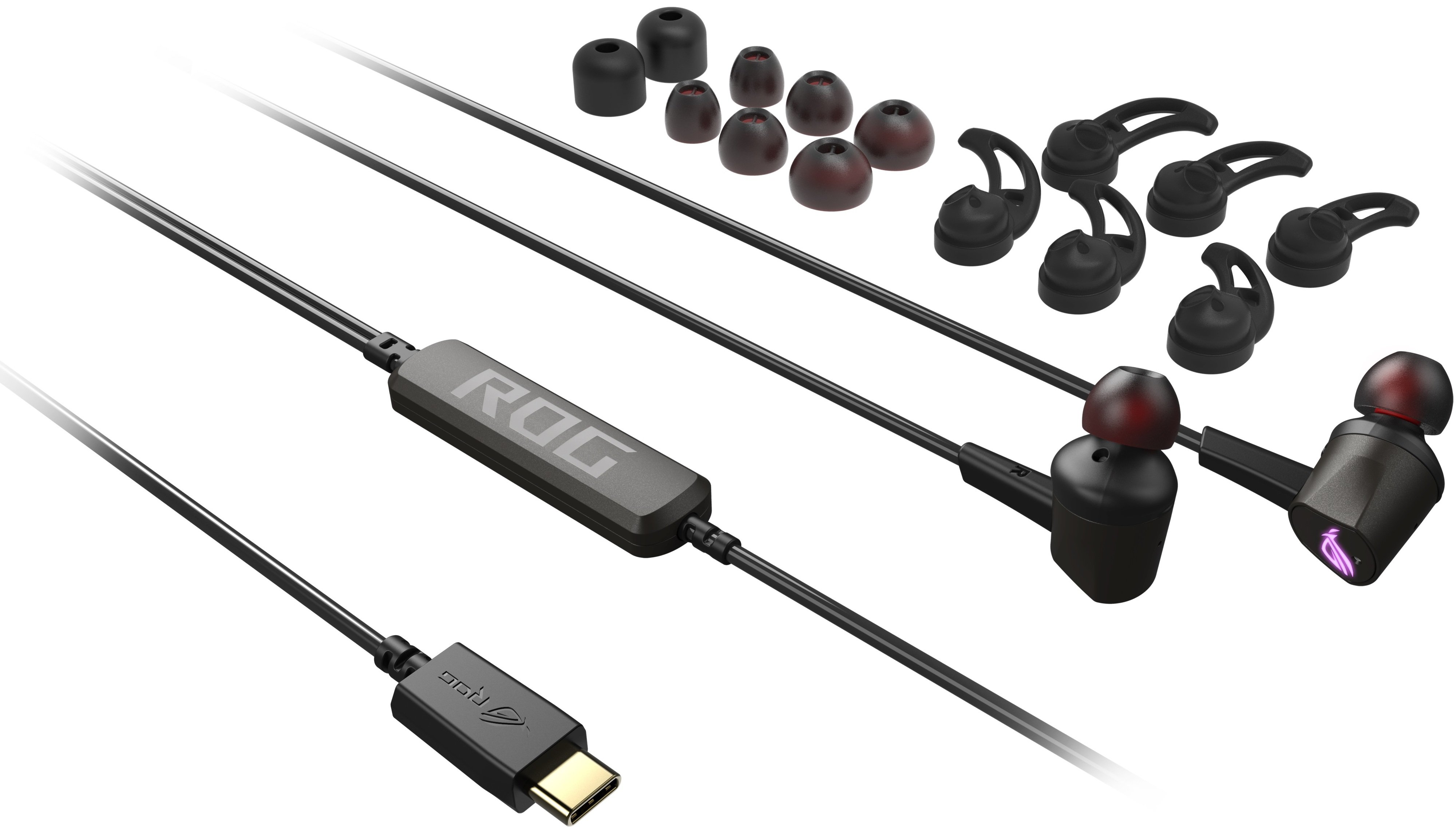 ASUS Гарнітура ігрова ROG Cetra II USB-C, Black