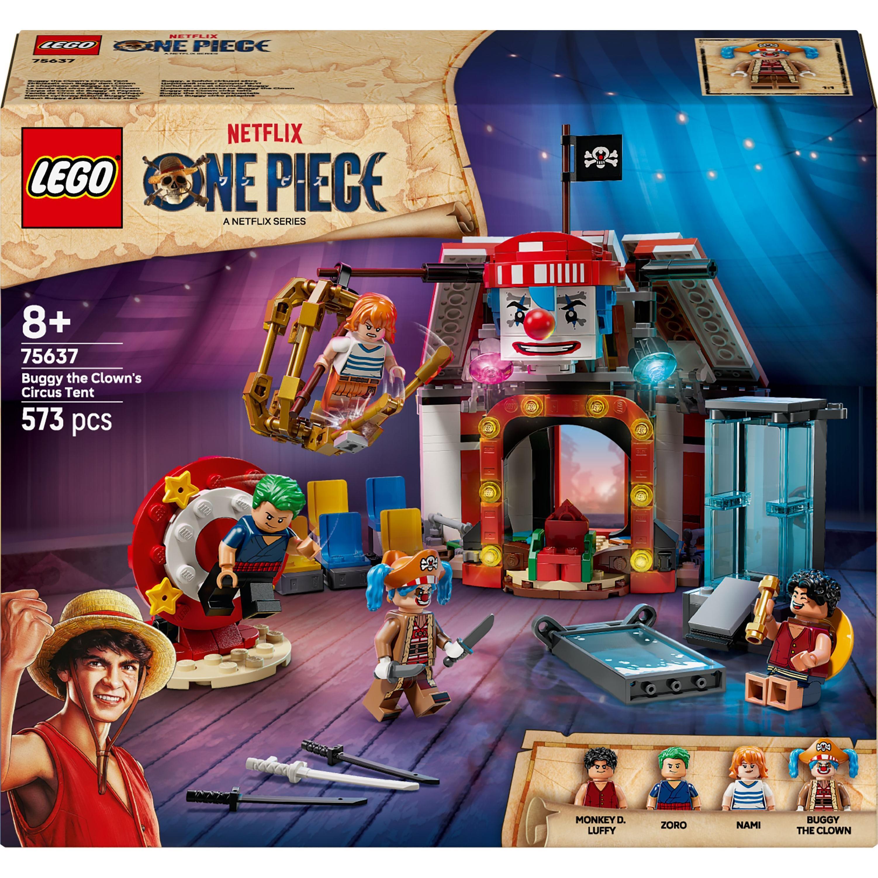 LEGO Конструктор LEGO ONE PIECE Циркова палатка клоуна Баґґі LEGO Конструктор LEGO ONE PIECE Циркова палатка клоуна Баґґі