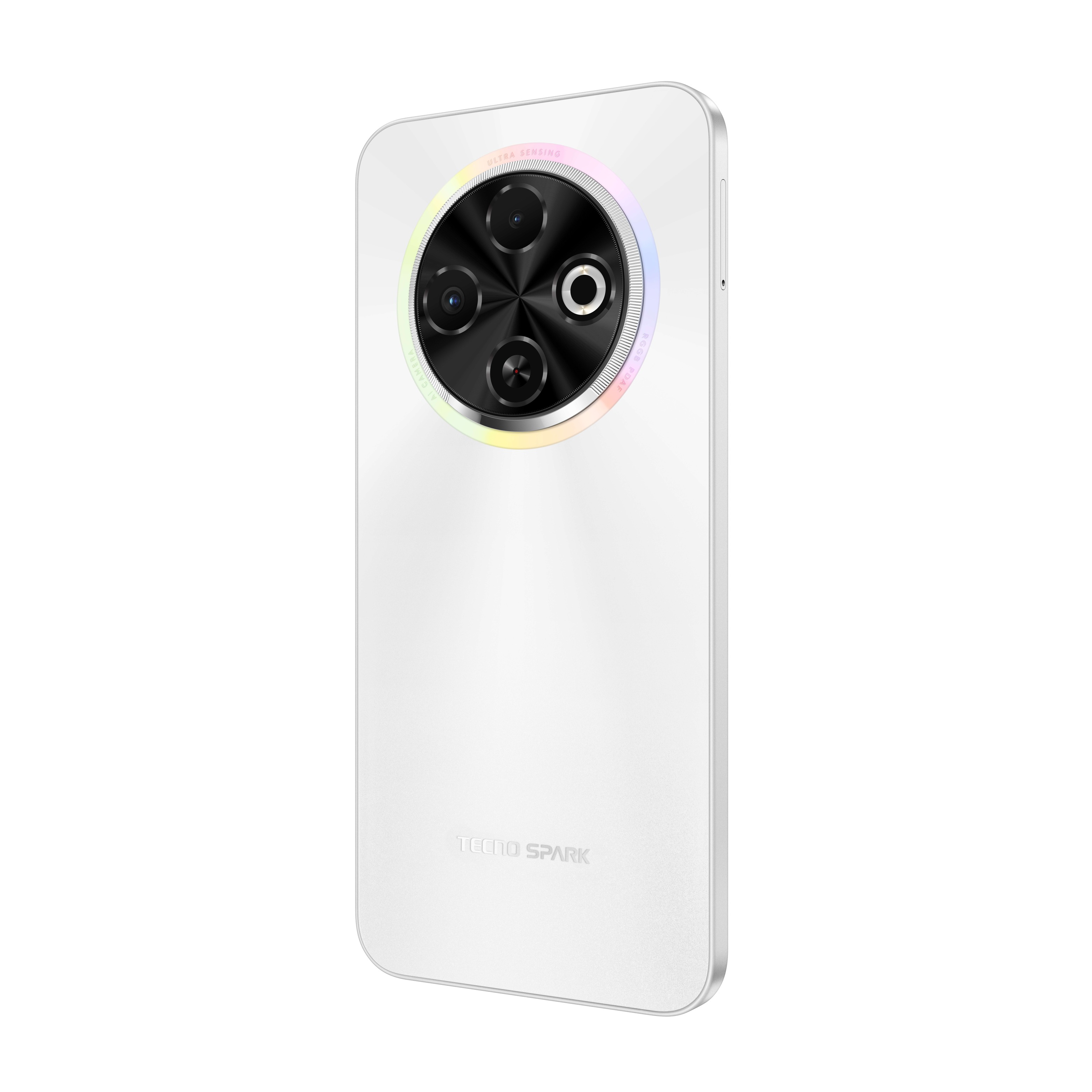 TECNO Смартфон Spark 30C (KL5n) 6.67` 4/128ГБ, 2SIM, 5000мА рік, Orbit White