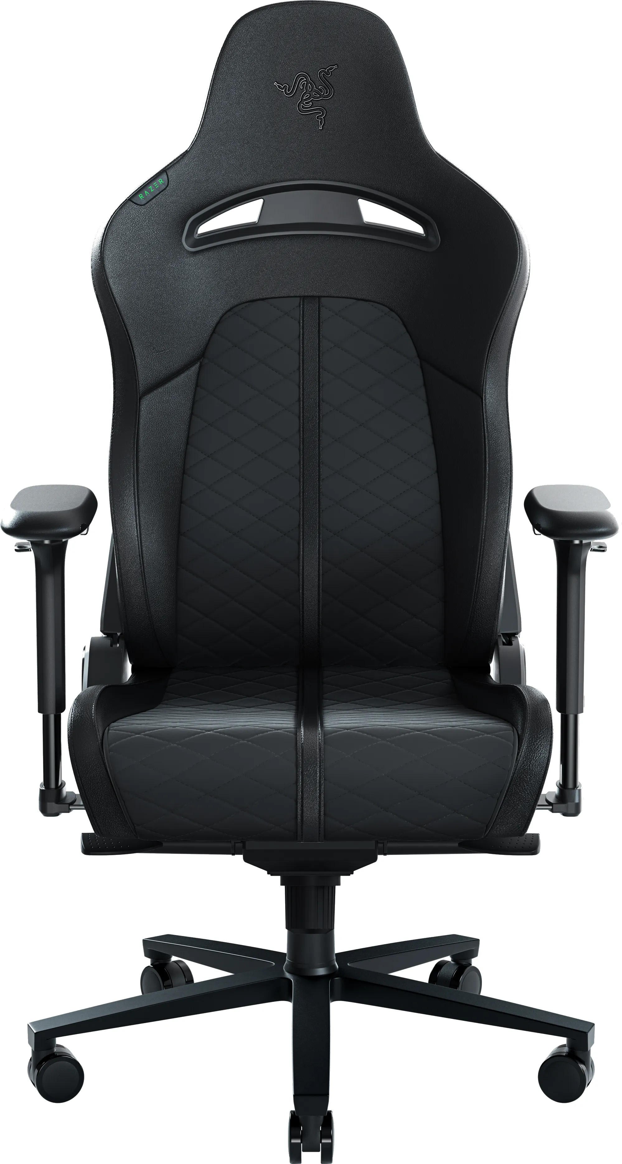 Razer Крісло Enki ПУ шкіра, 4D-Armrests, чорний