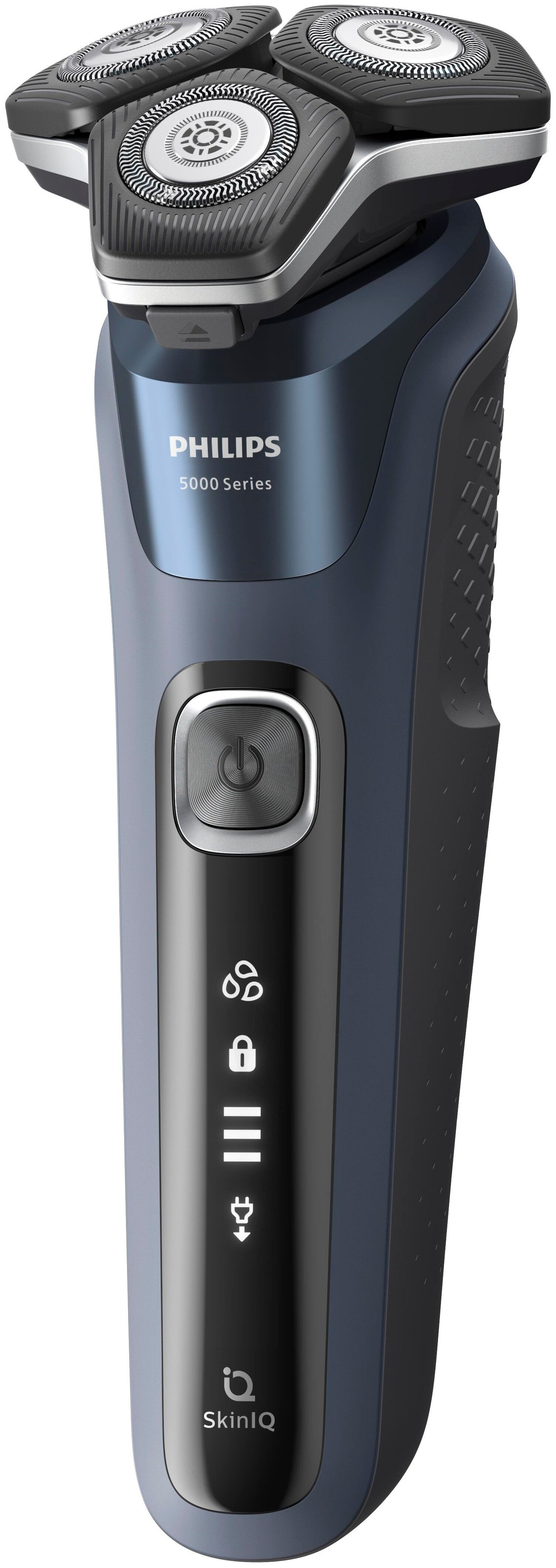 Philips Бритва електр. роторна Series 5000, 9Вт, бритв.головок-3, Li-Ion, сух.+волог., тример, синій