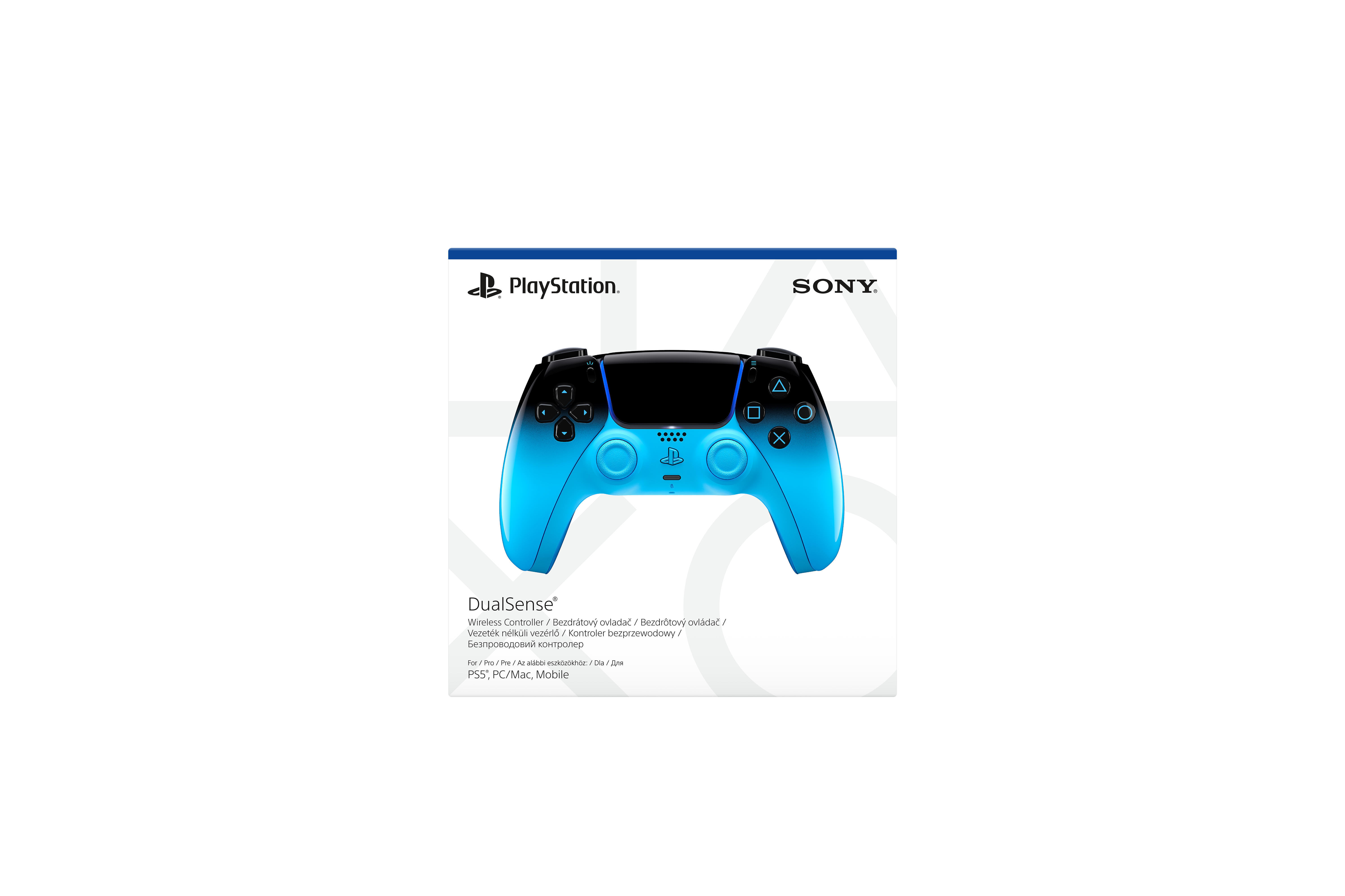 PlayStation Геймпад 5 Dualsense BT, Rhythm Blue
