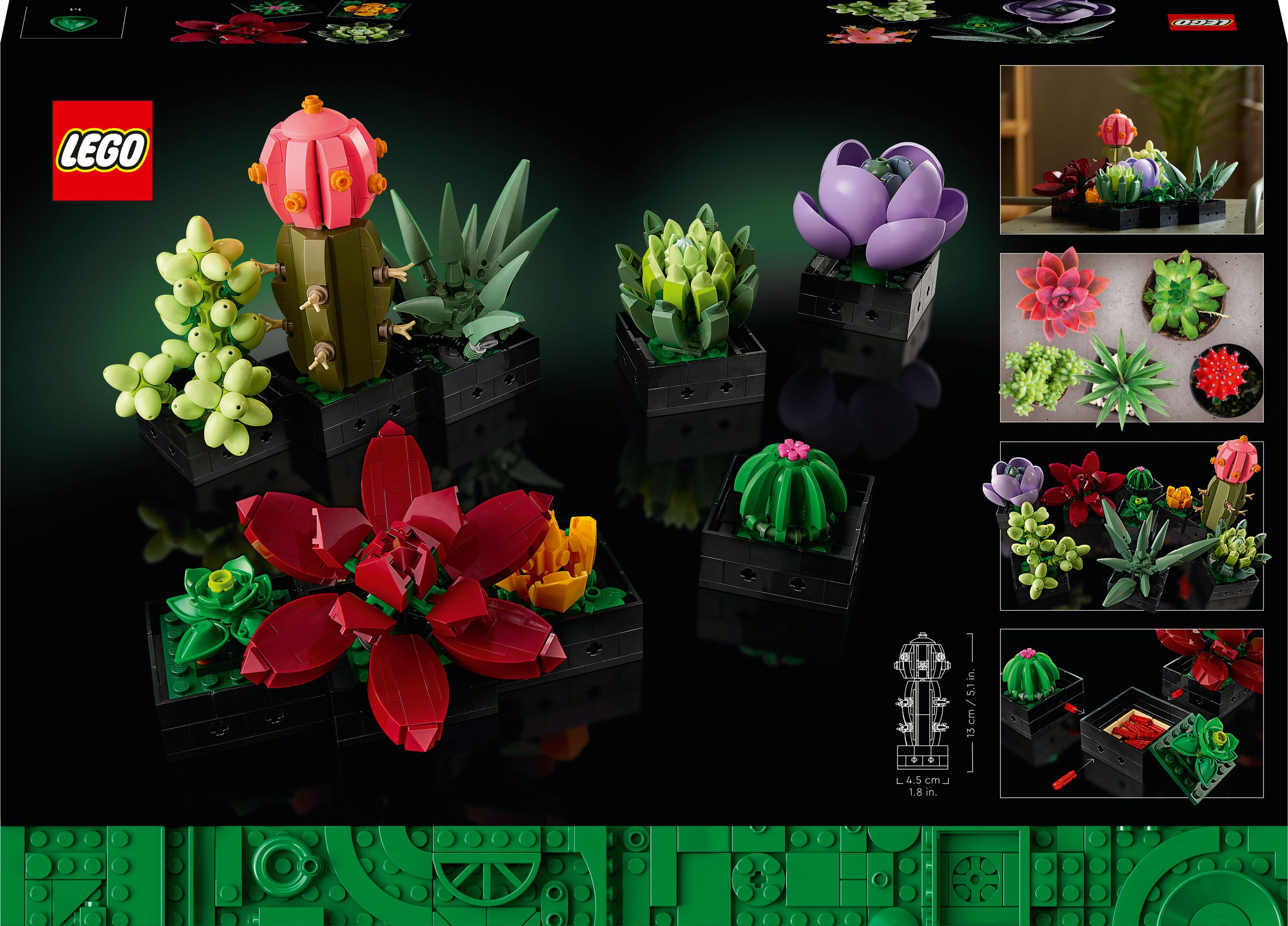 LEGO Конструктор LEGO Botanicals Сукуленті LEGO Конструктор LEGO Botanicals Сукуленті
