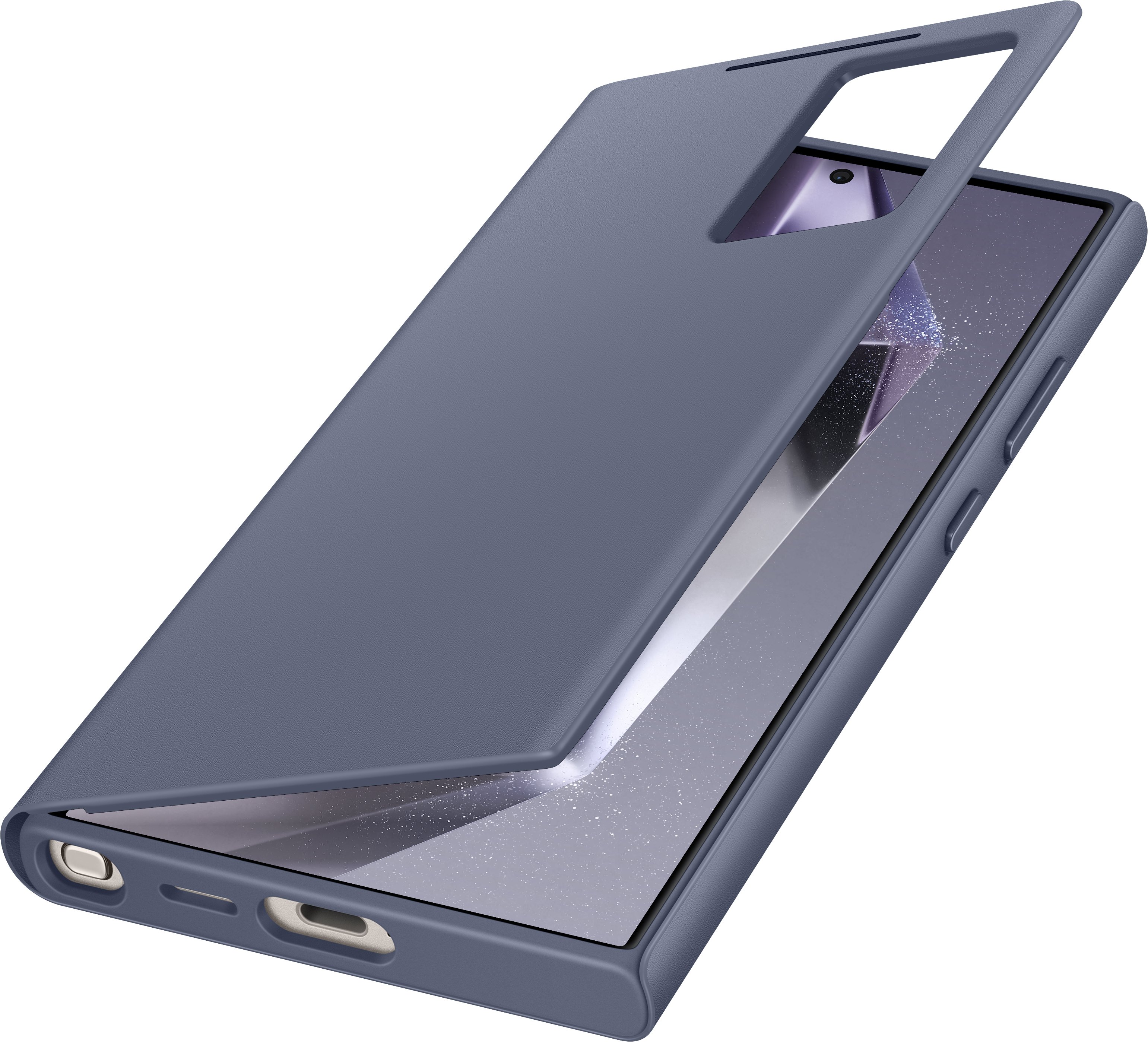 Samsung Чохол для Galaxy S24 Ultra (S928), Smart View Wallet Case, фіолетовий