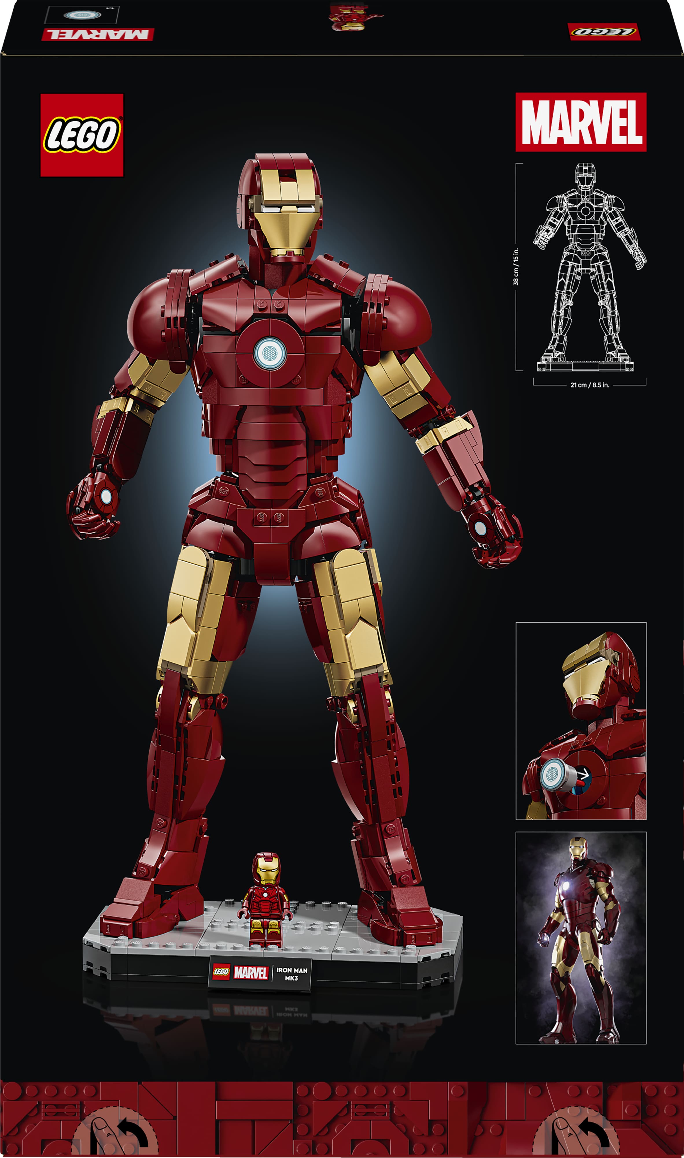 LEGO Конструктор LEGO Super Heroes Залізна Людина в броні Mark 3. Колекційний набір