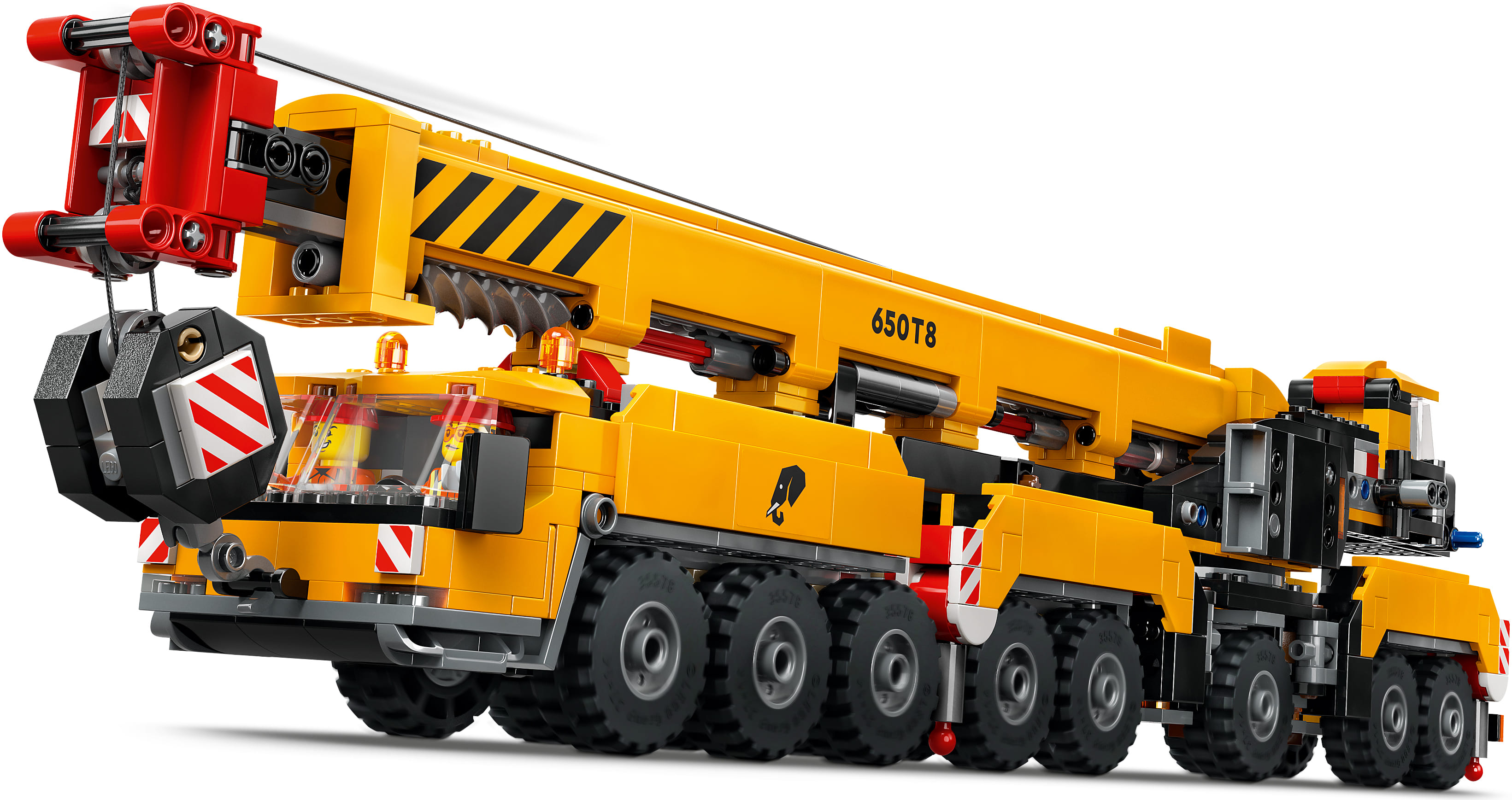 LEGO Конструктор City Жовтий пересувний будівельний кран