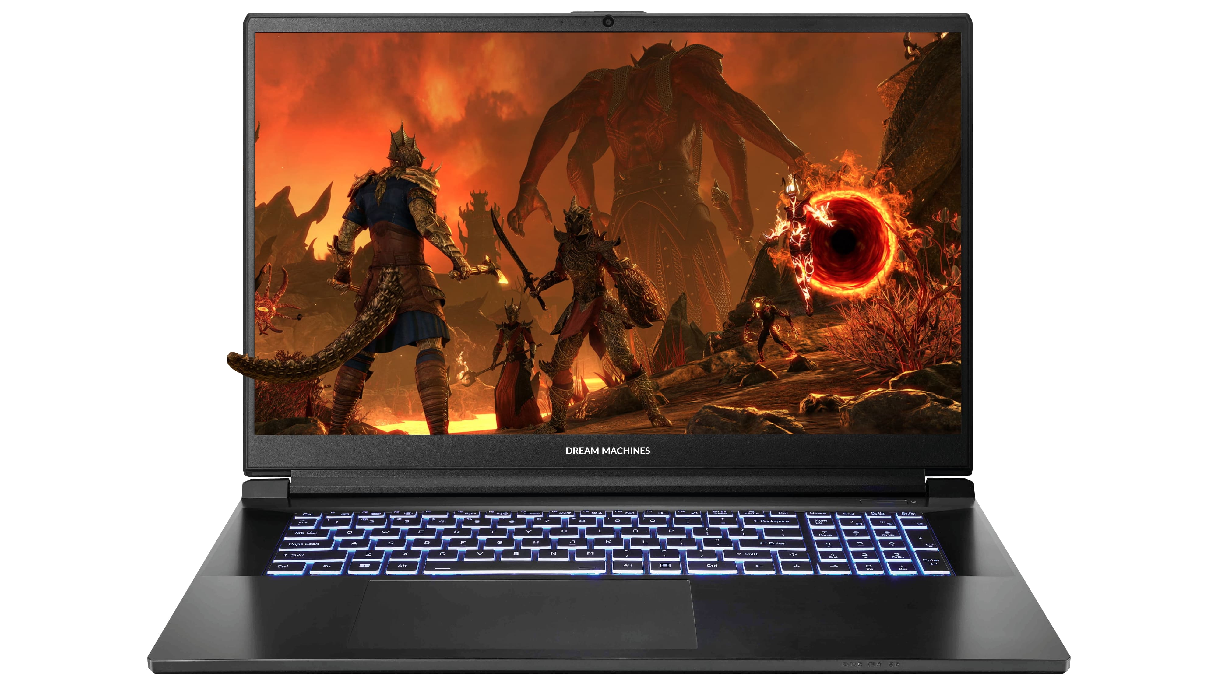 Dream Machines Ноутбук RG4060-17 17.3FHD IPS, Intel i7-13620H, 32GB, F1TB, NVD4060-8, DOS, чорний