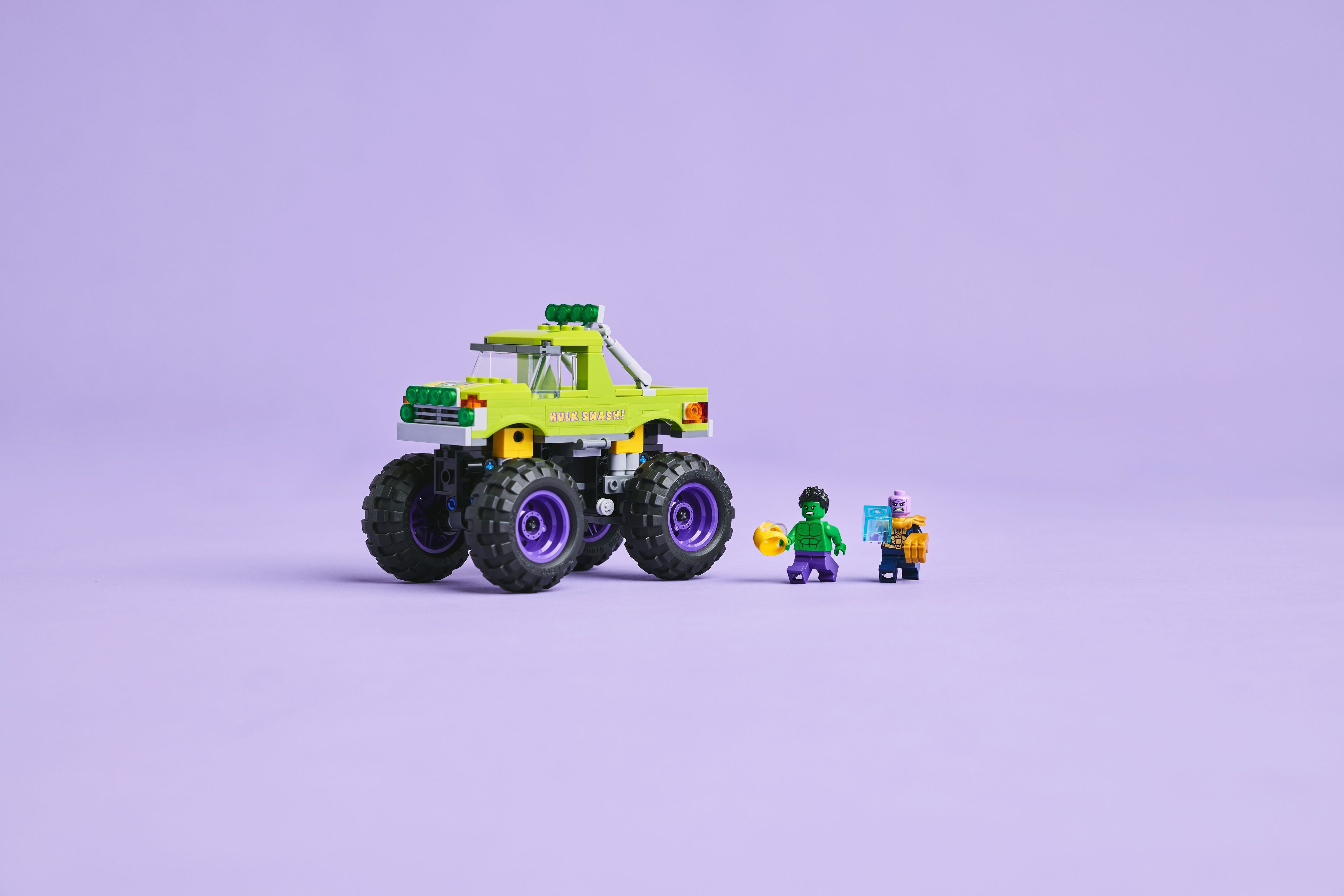 LEGO Конструктор Super Heroes Вантажівка Халка проти Таноса