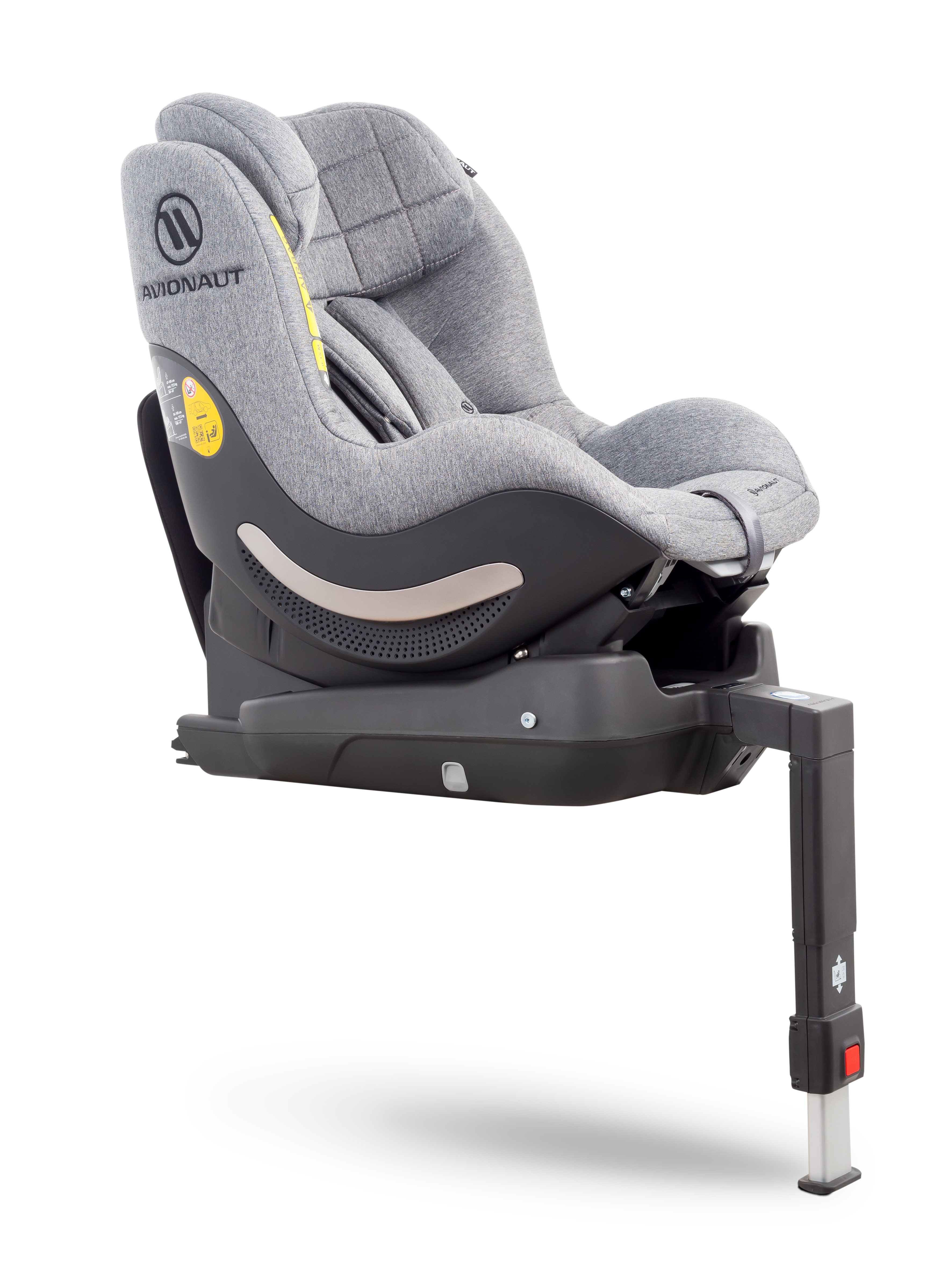 Avionaut AeroFIX Iso-Fix[Grey Melange AV-350-AF.01]