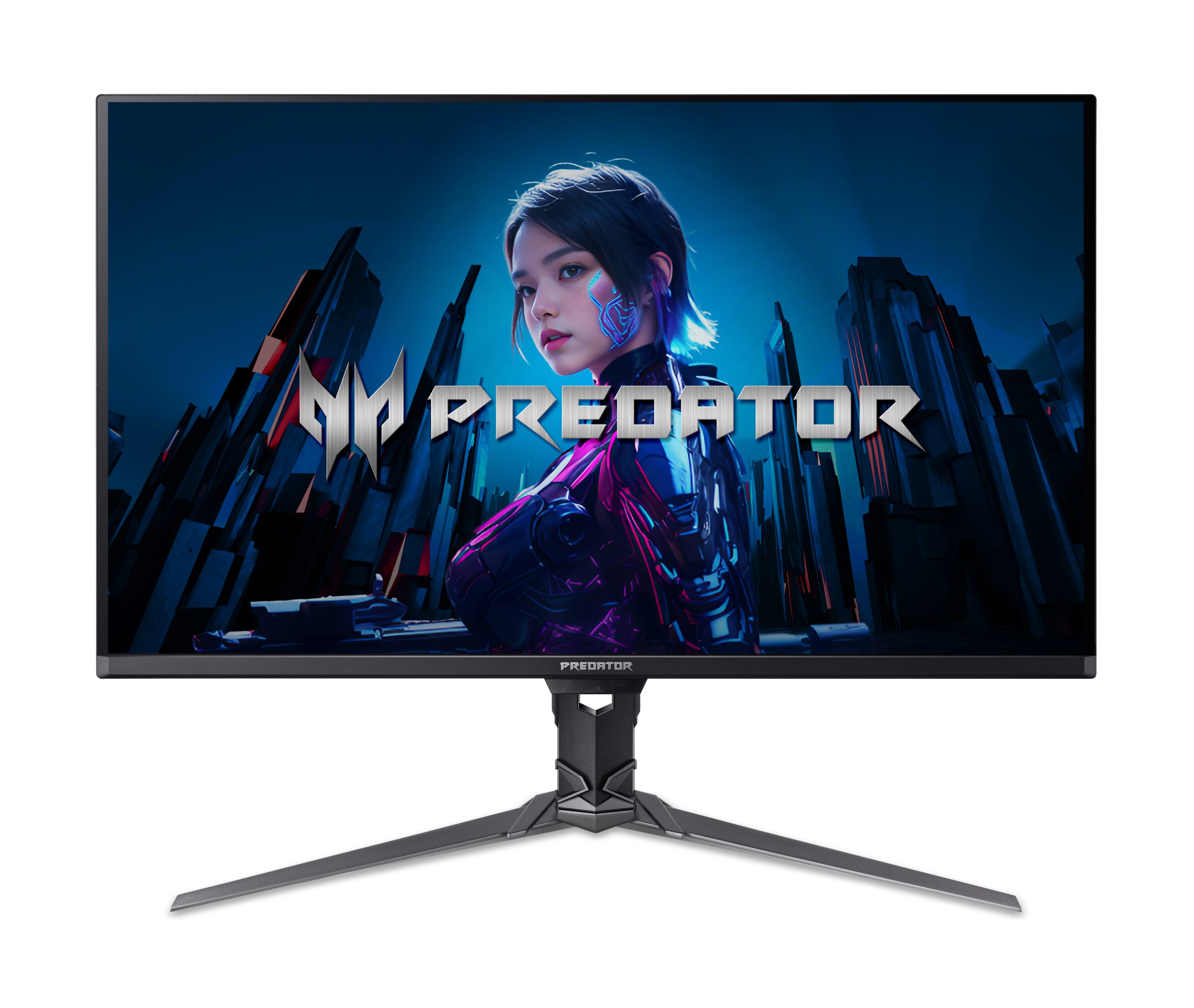 Acer Монітор Acer 31.5" X32X5bmiiphuzx 2xHDMI, DP, USB-C, MM, OLED, 3840x2160, 240Hz, 0.1ms